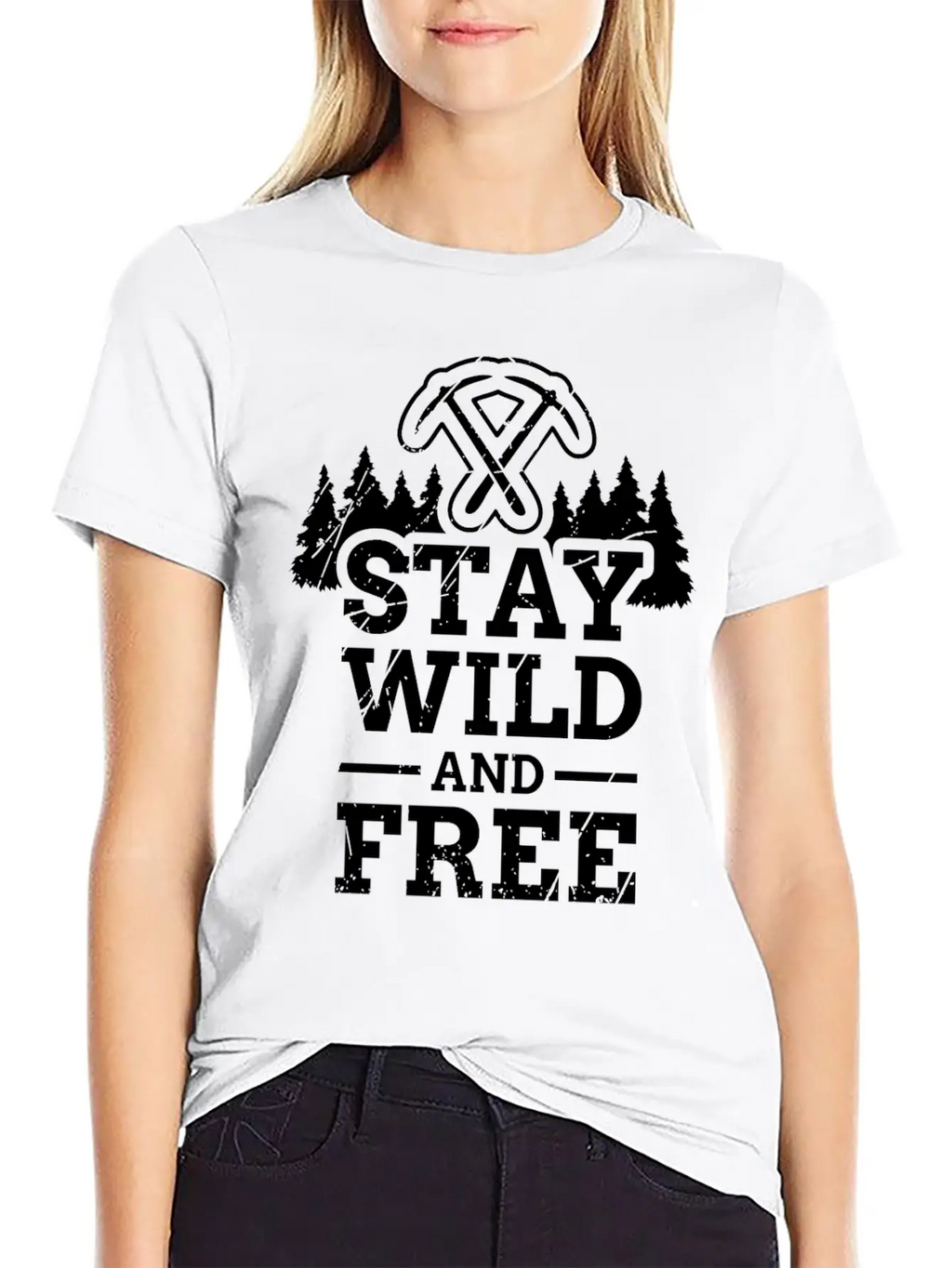 Hiking Mountain Hiking Mountain Mountaineer Unisex Short Sleeve Soft Cotton T-Shirt – Casual Everyday Wear