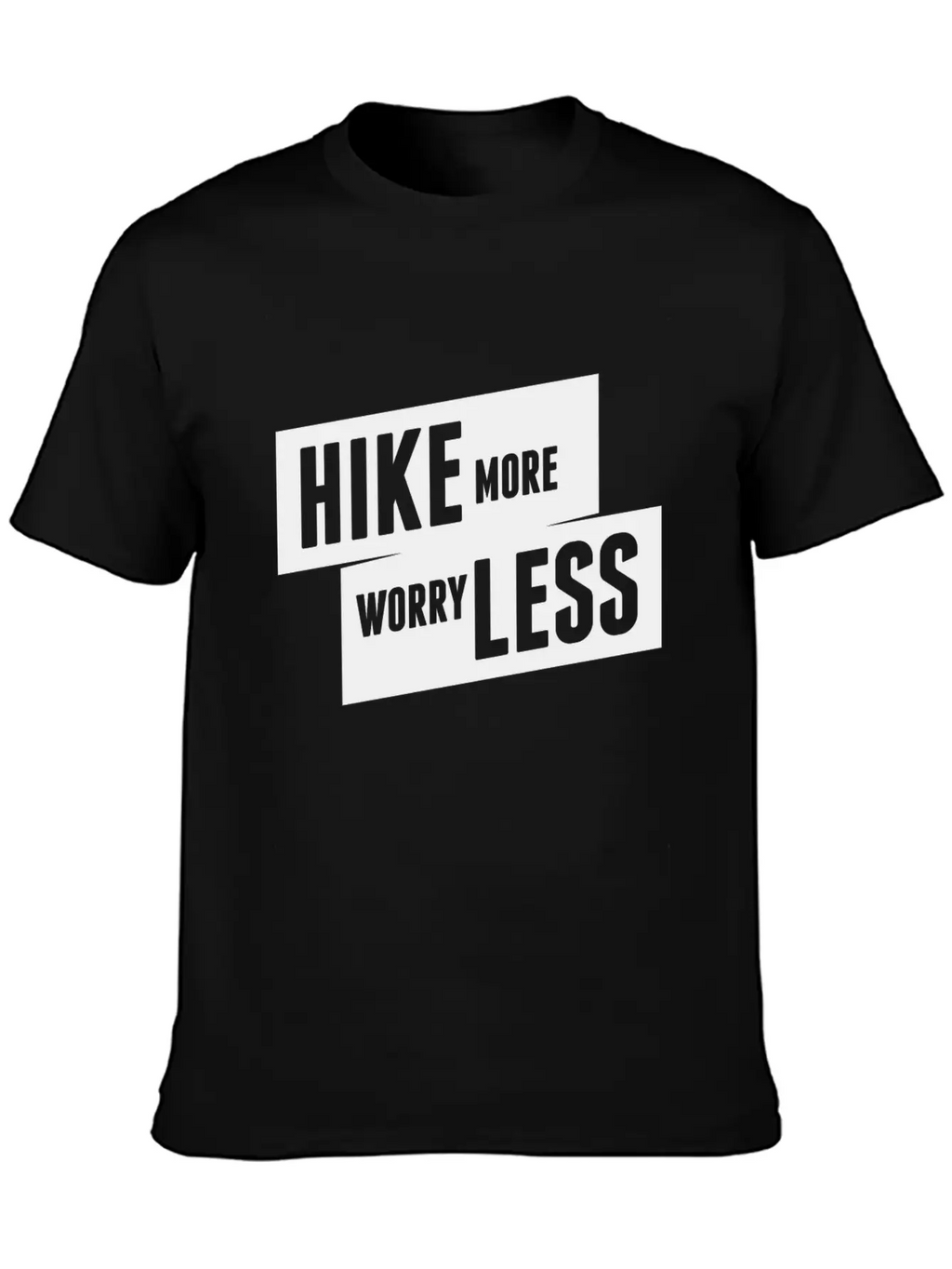 Hiking No Worry Adventure Mountain White Cool Gift Unisex Casual T-Shirt – Clean Design For Daily Comfort