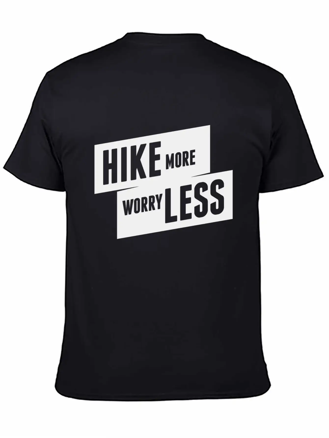 Hiking No Worry Adventure Mountain White Cool Gift Unisex Casual T-Shirt – Clean Design For Daily Comfort