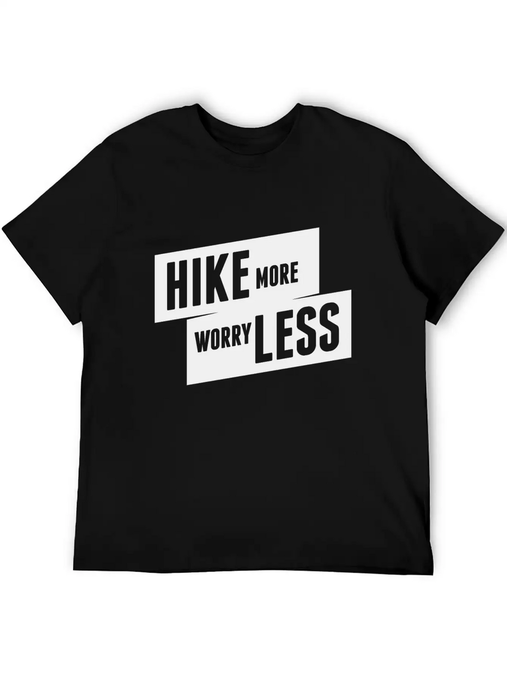 Hiking No Worry Adventure Mountain White Cool Gift Unisex Casual T-Shirt – Clean Design For Daily Comfort