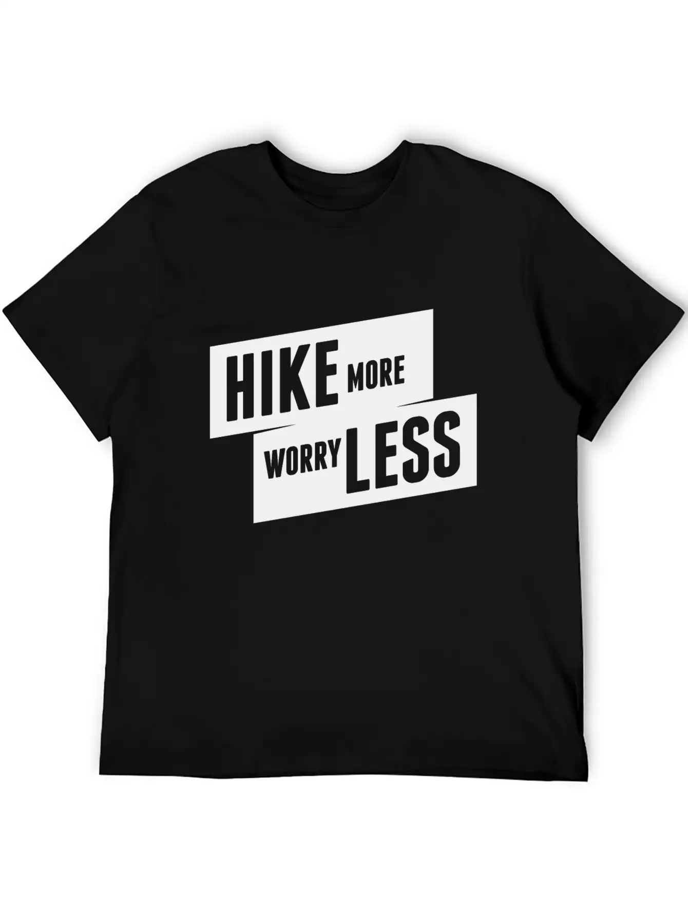 Hiking No Worry Adventure Mountain White Cool Gift Unisex Casual T-Shirt – Clean Design For Daily Comfort