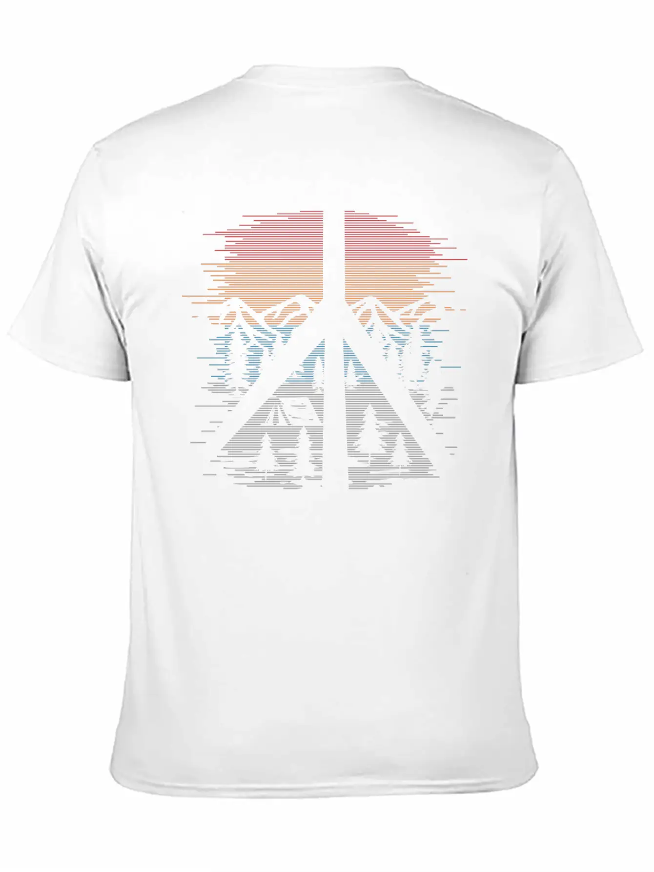 Hiking Outdoors Peace And Love Unisex Casual T-Shirt – Clean Design For Daily Comfort
