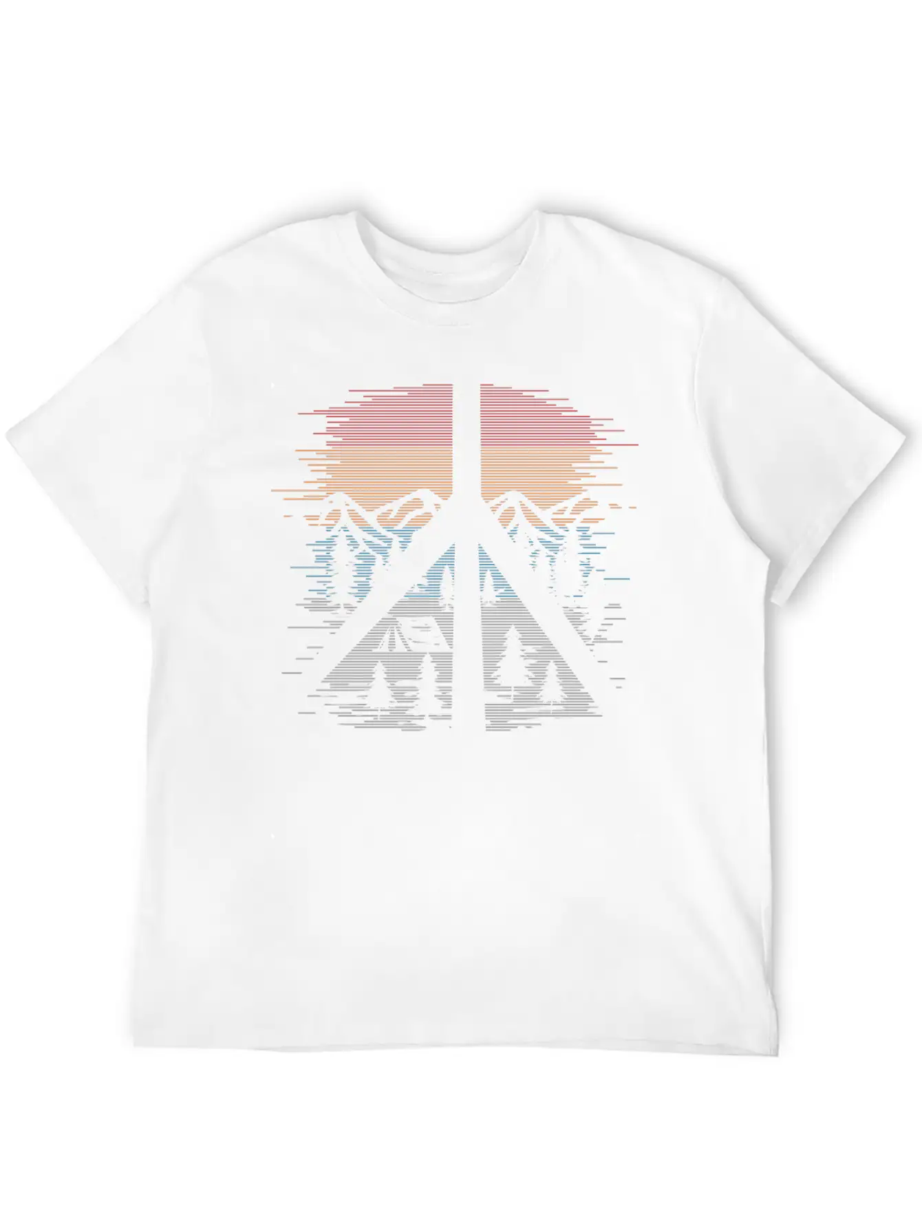 Hiking Outdoors Peace And Love Unisex Casual T-Shirt – Clean Design For Daily Comfort