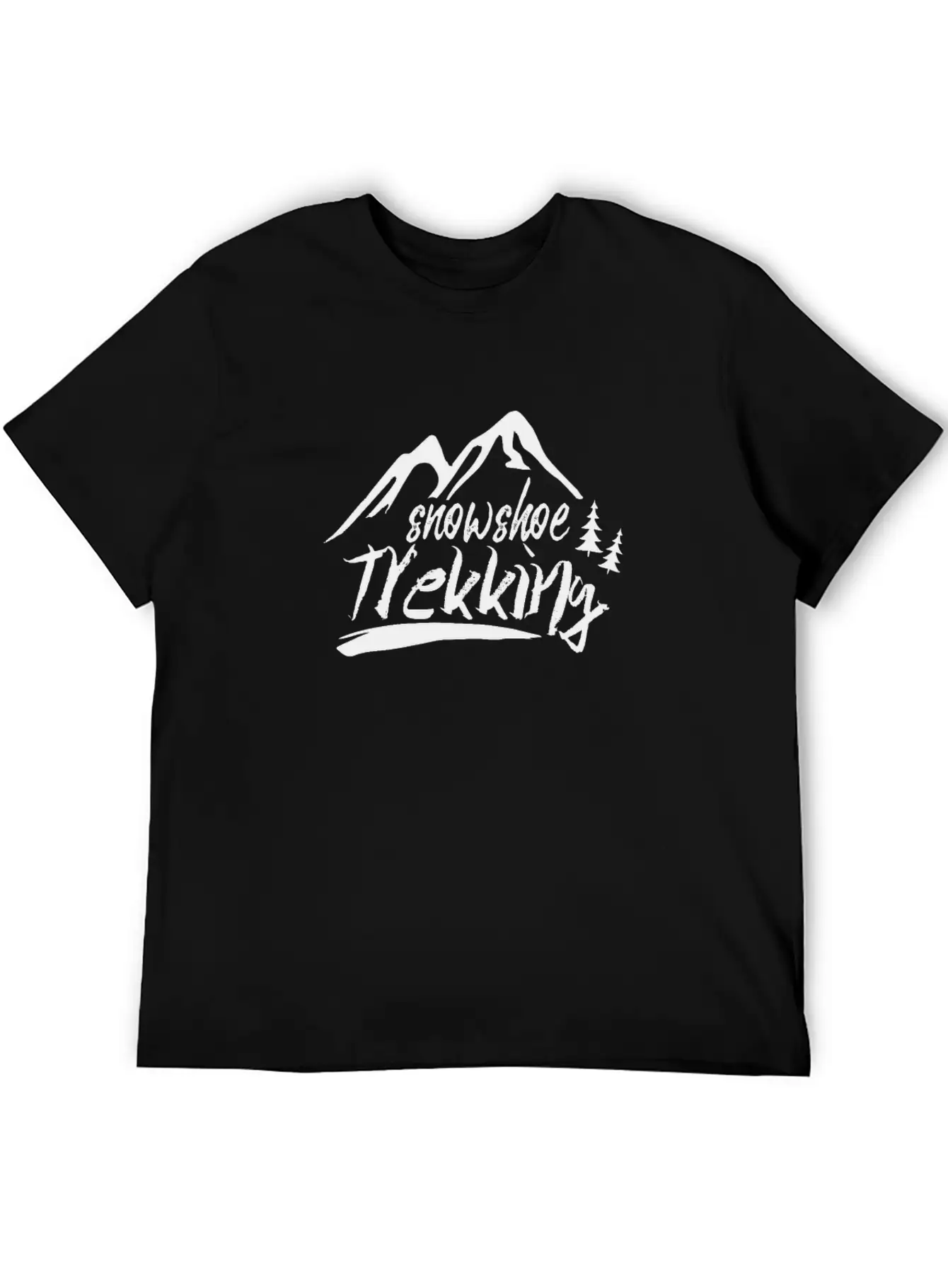 Hiking Snowshoes Snowshoeing Tour Snowshoe Breathable Soft Cotton T-Shirt – Timeless Casual Look