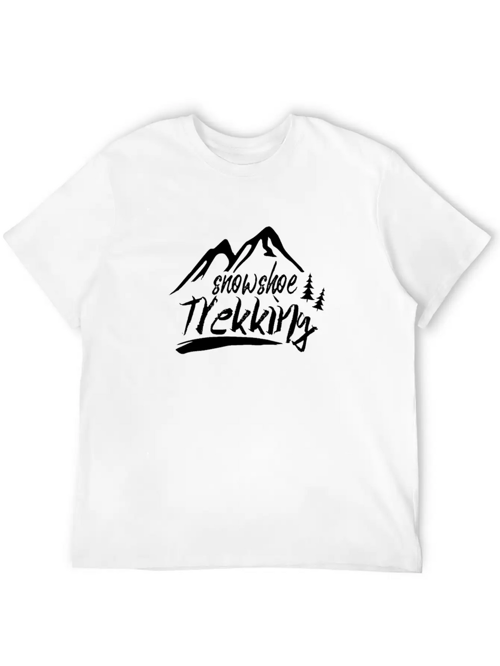 Hiking Snowshoes Snowshoeing Tour Snowshoe Breathable Soft Cotton T-Shirt – Timeless Casual Look