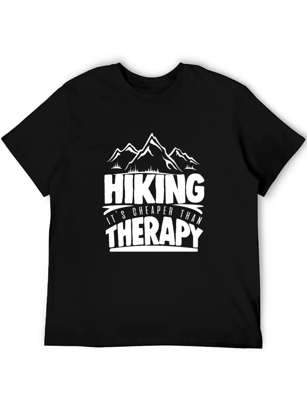 Hiking Unisex Casual T-Shirt – Clean Design For Daily Comfort