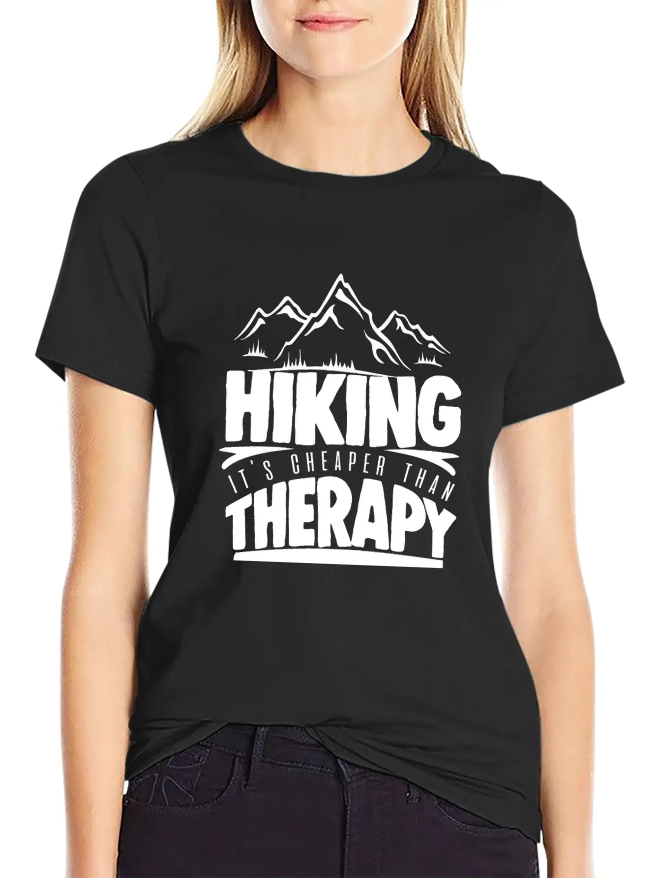 Hiking Unisex Casual T-Shirt – Clean Design For Daily Comfort