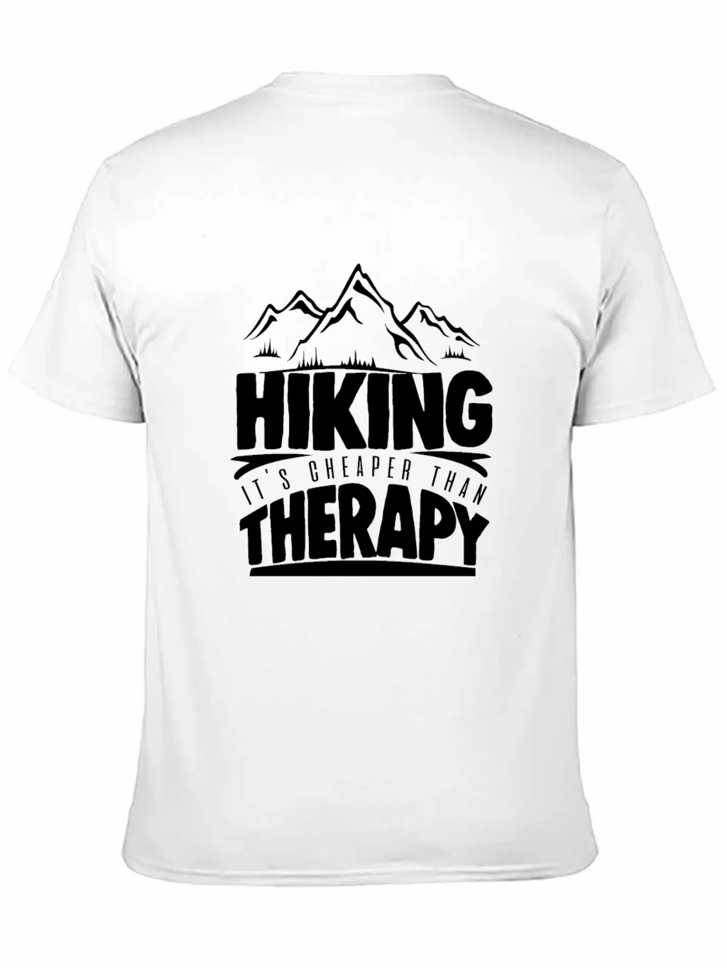 Hiking Unisex Casual T-Shirt – Clean Design For Daily Comfort