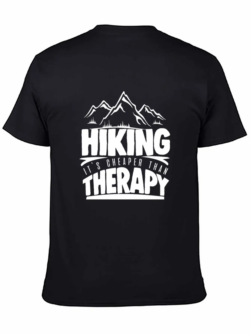 Hiking Unisex Casual T-Shirt – Clean Design For Daily Comfort
