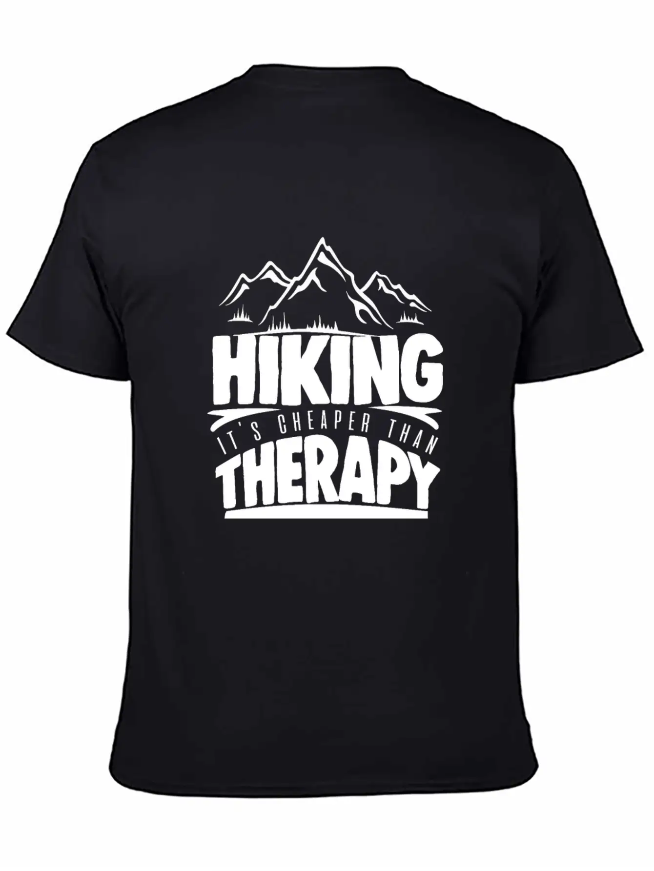 Hiking Unisex Casual T-Shirt – Clean Design For Daily Comfort