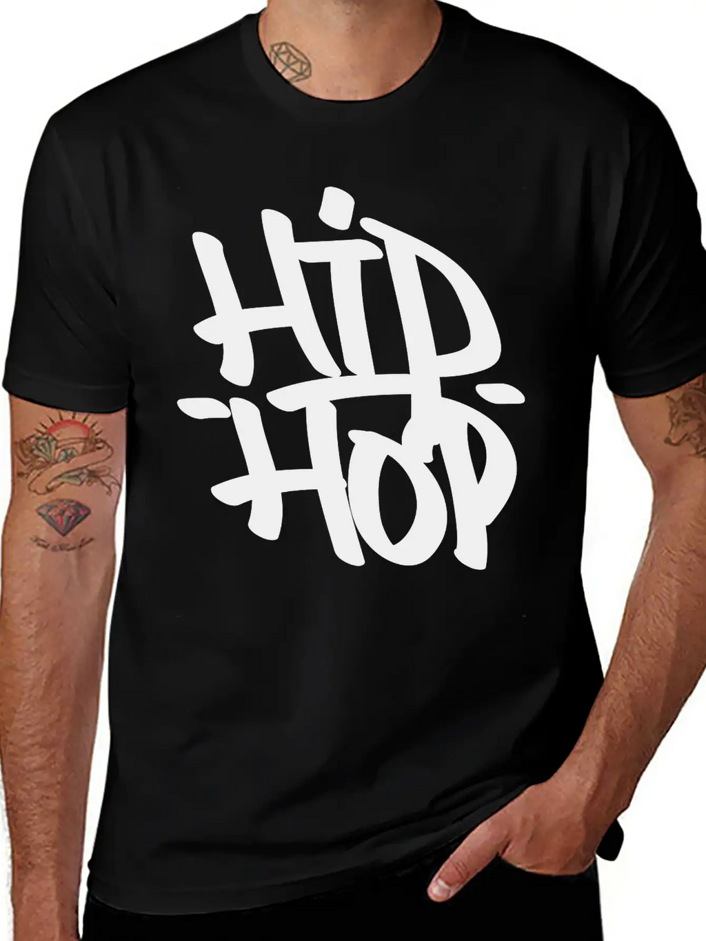 Hip Hop Breathable Soft Cotton T-Shirt – Timeless Casual Look