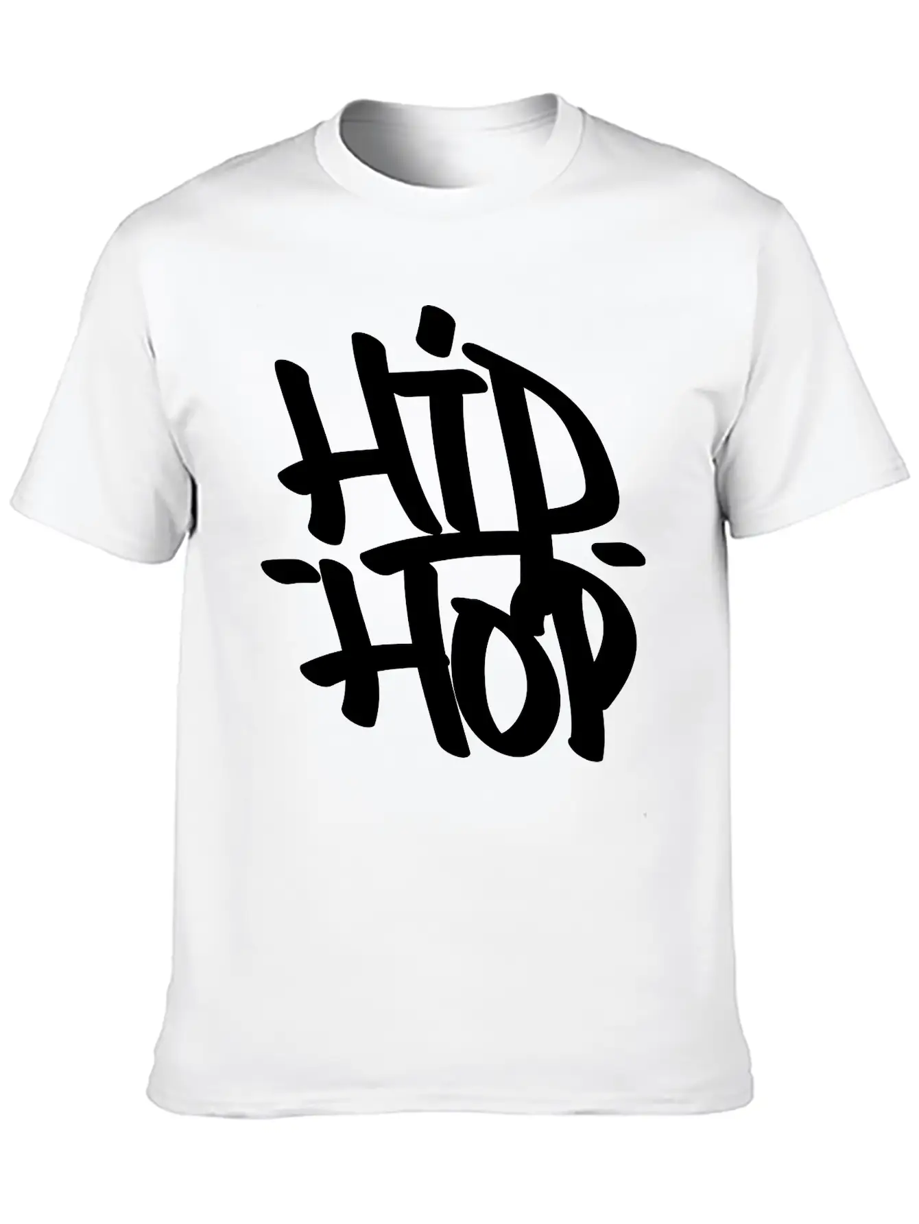 Hip Hop Breathable Soft Cotton T-Shirt – Timeless Casual Look