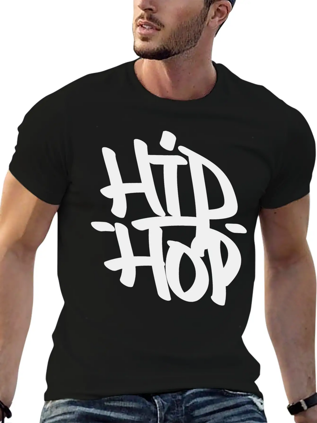 Hip Hop Breathable Soft Cotton T-Shirt – Timeless Casual Look