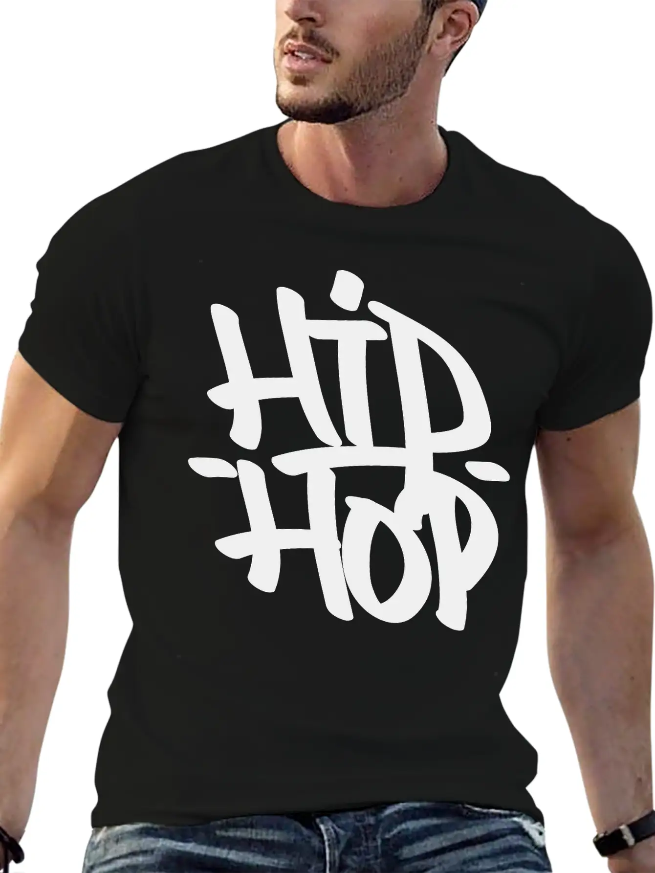 Hip Hop Breathable Soft Cotton T-Shirt – Timeless Casual Look