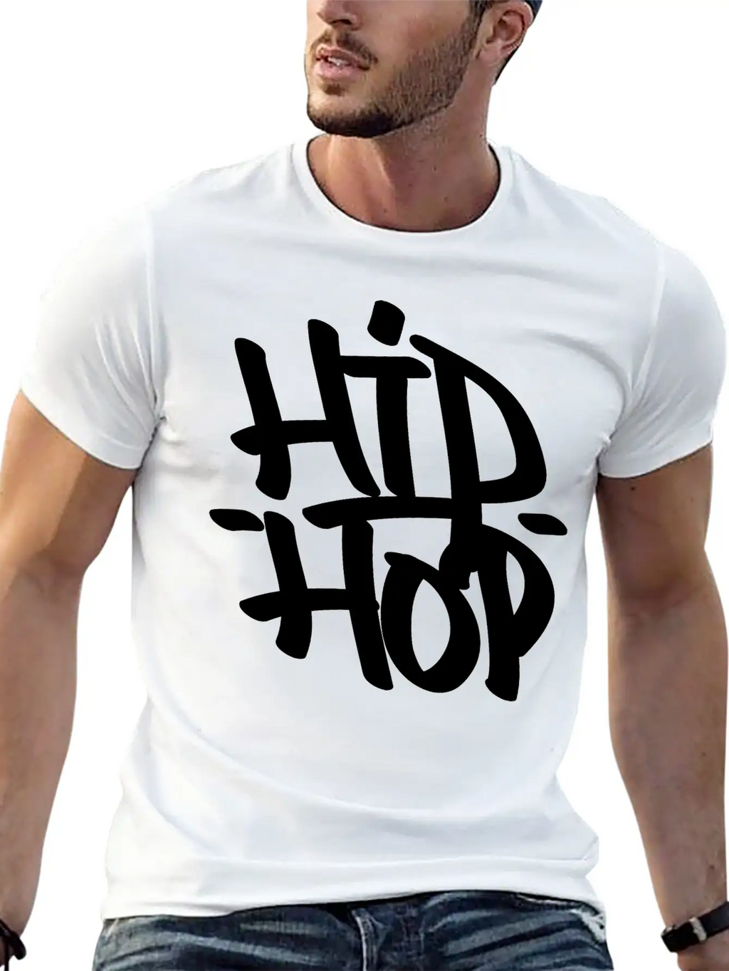 Hip Hop Breathable Soft Cotton T-Shirt – Timeless Casual Look