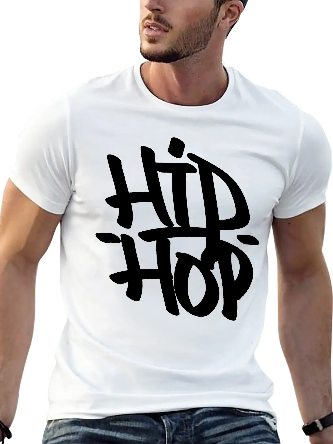 Hip Hop Breathable Soft Cotton T-Shirt – Timeless Casual Look