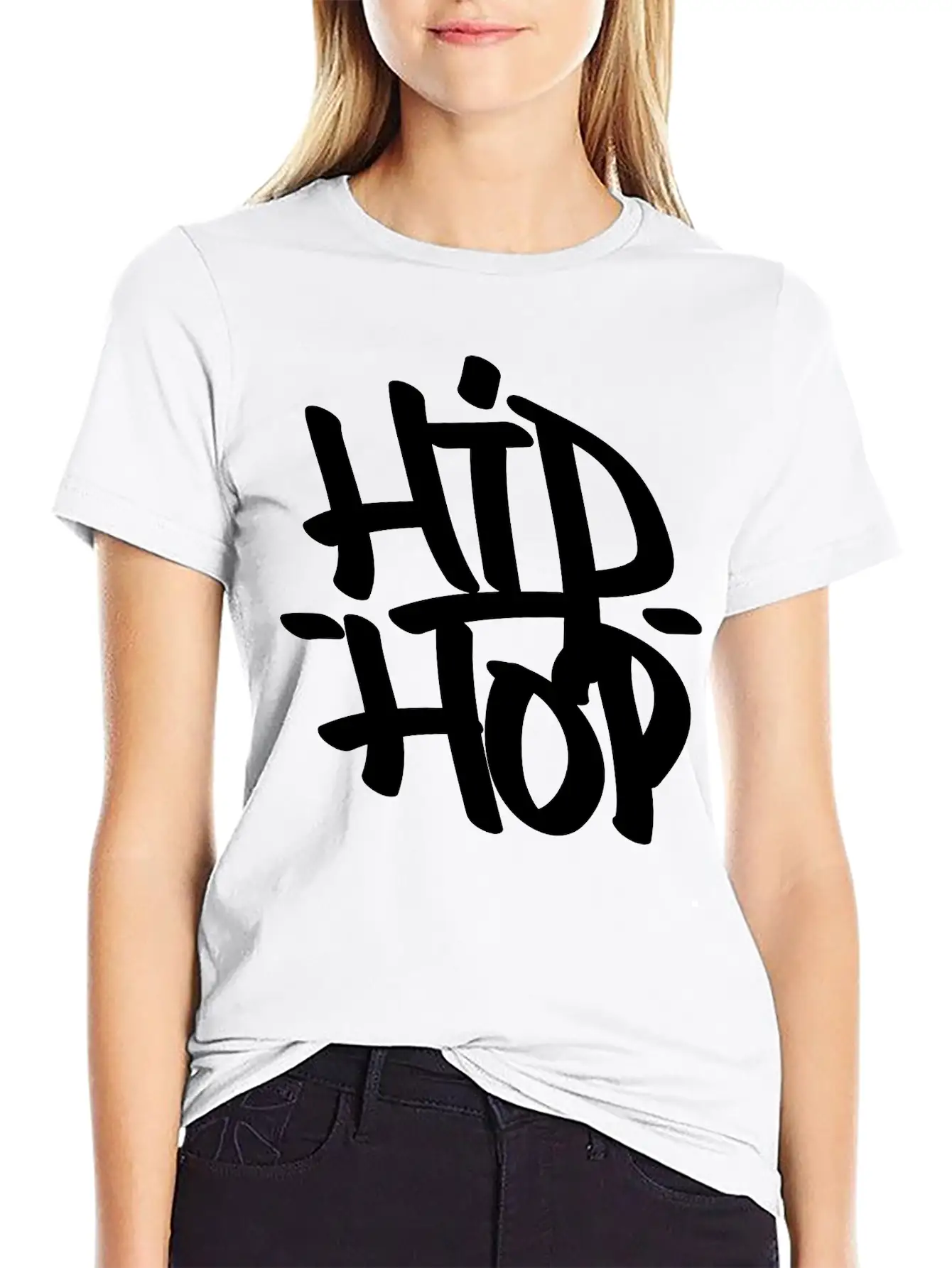 Hip Hop Breathable Soft Cotton T-Shirt – Timeless Casual Look
