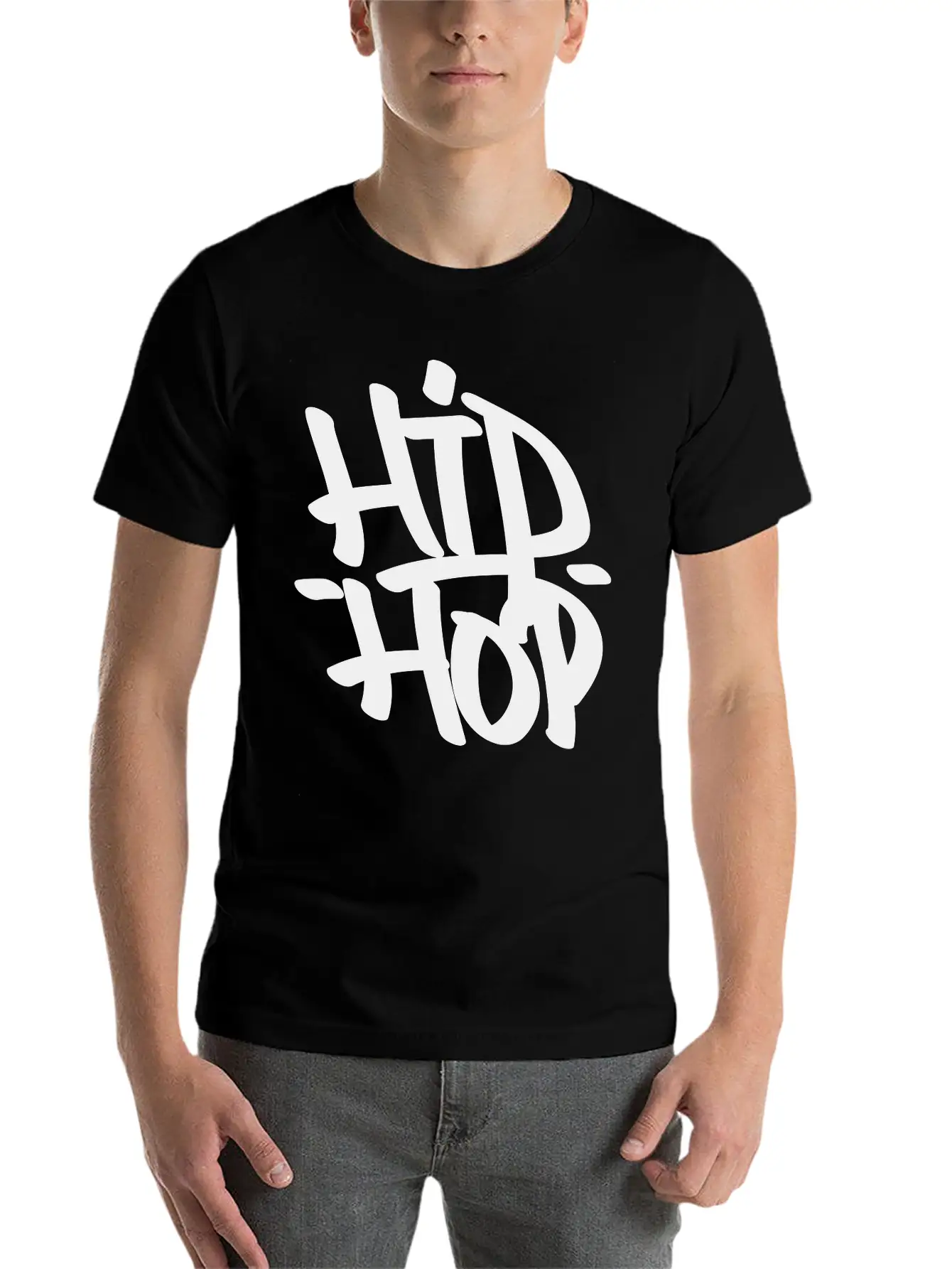 Hip Hop Breathable Soft Cotton T-Shirt – Timeless Casual Look
