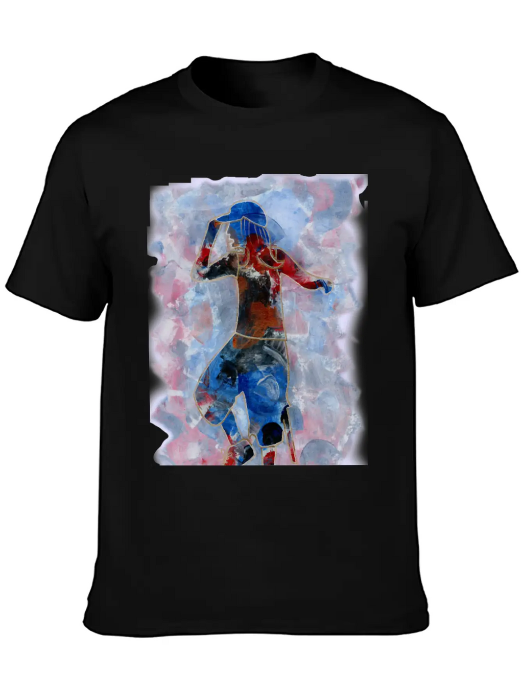 Hip Hop Dancer Unisex Casual T-Shirt – Clean Design For Daily Comfort