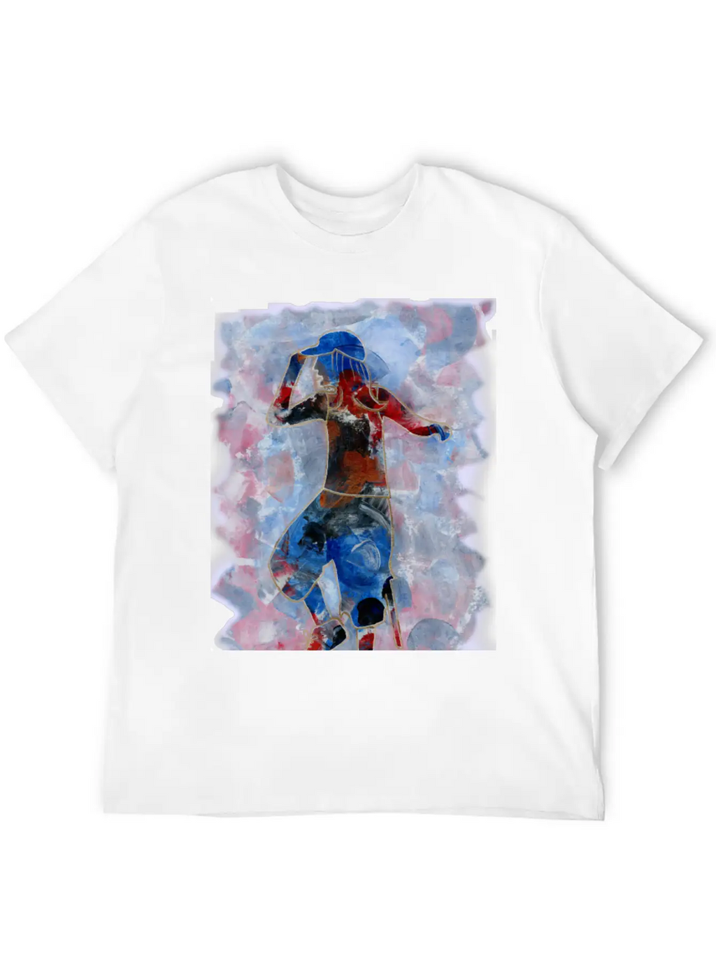 Hip Hop Dancer Unisex Casual T-Shirt – Clean Design For Daily Comfort