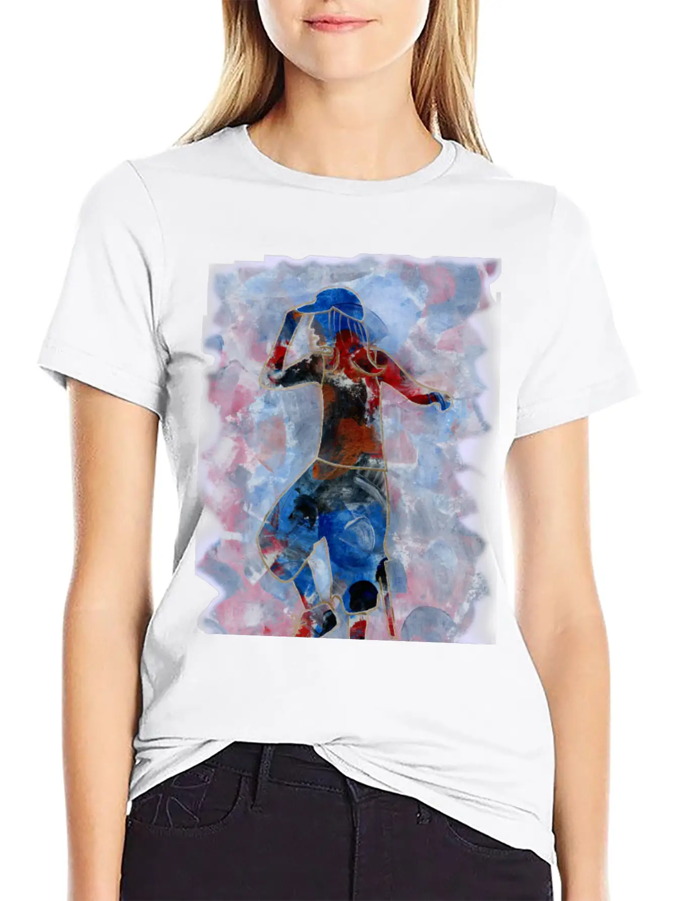 Hip Hop Dancer Unisex Casual T-Shirt – Clean Design For Daily Comfort