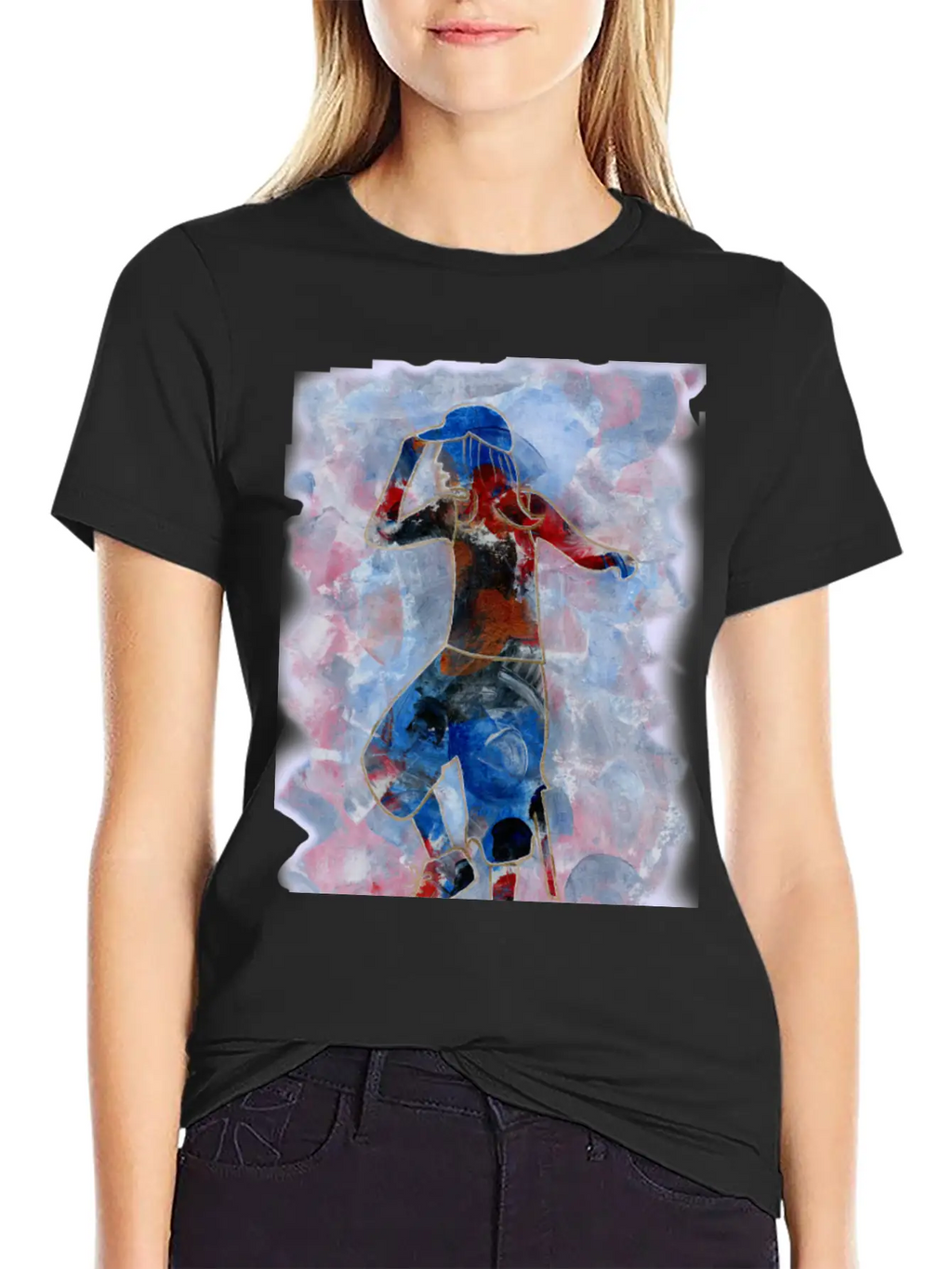 Hip Hop Dancer Unisex Casual T-Shirt – Clean Design For Daily Comfort