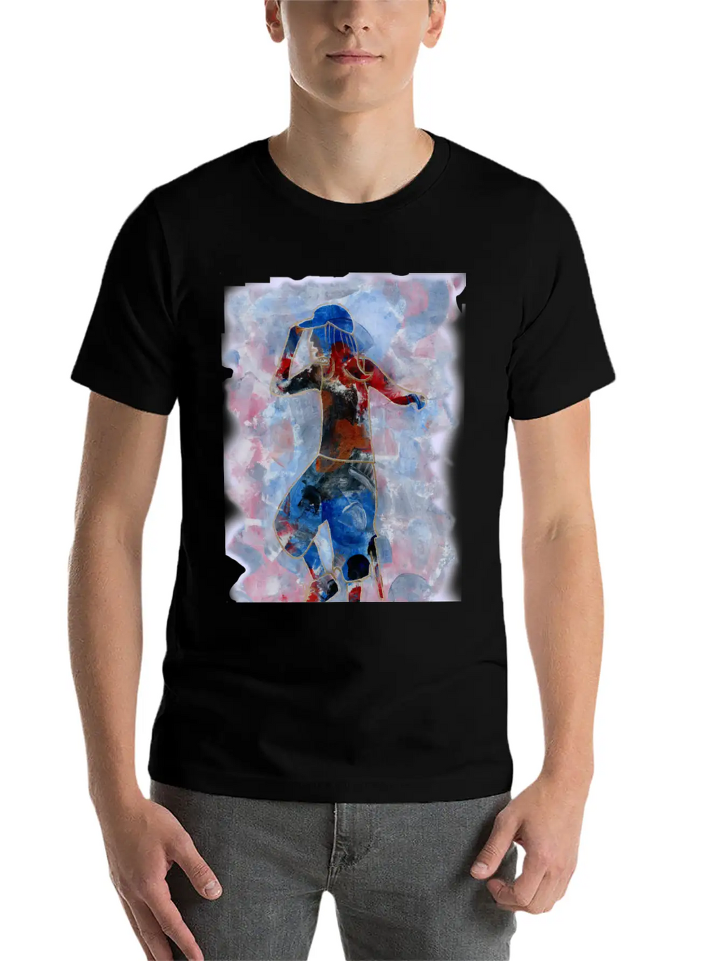 Hip Hop Dancer Unisex Casual T-Shirt – Clean Design For Daily Comfort
