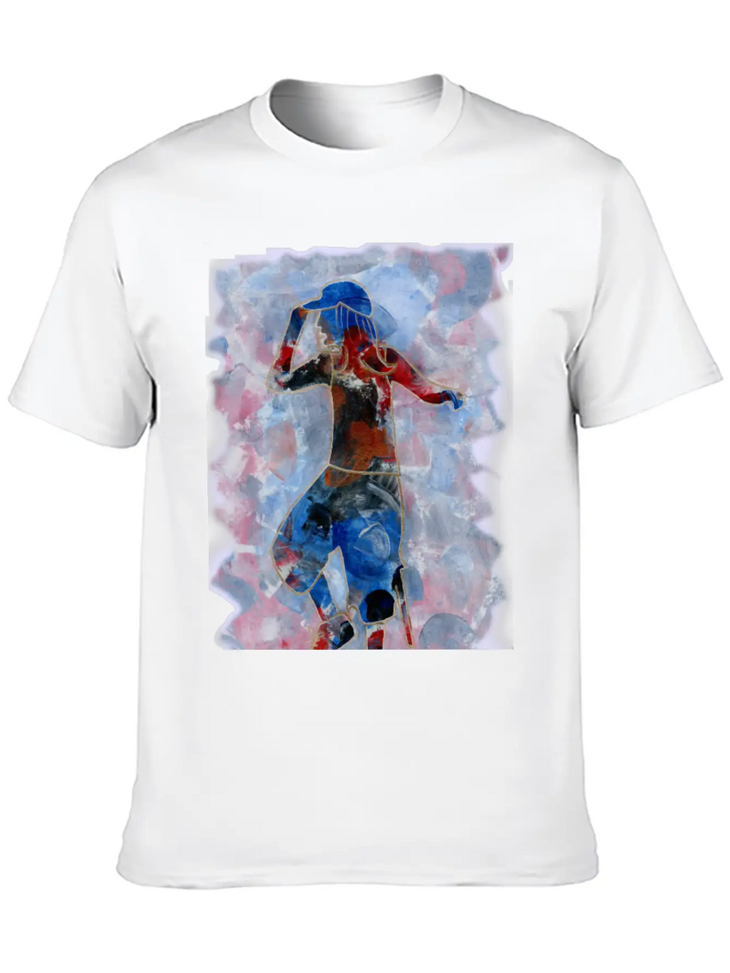Hip Hop Dancer Unisex Casual T-Shirt – Clean Design For Daily Comfort
