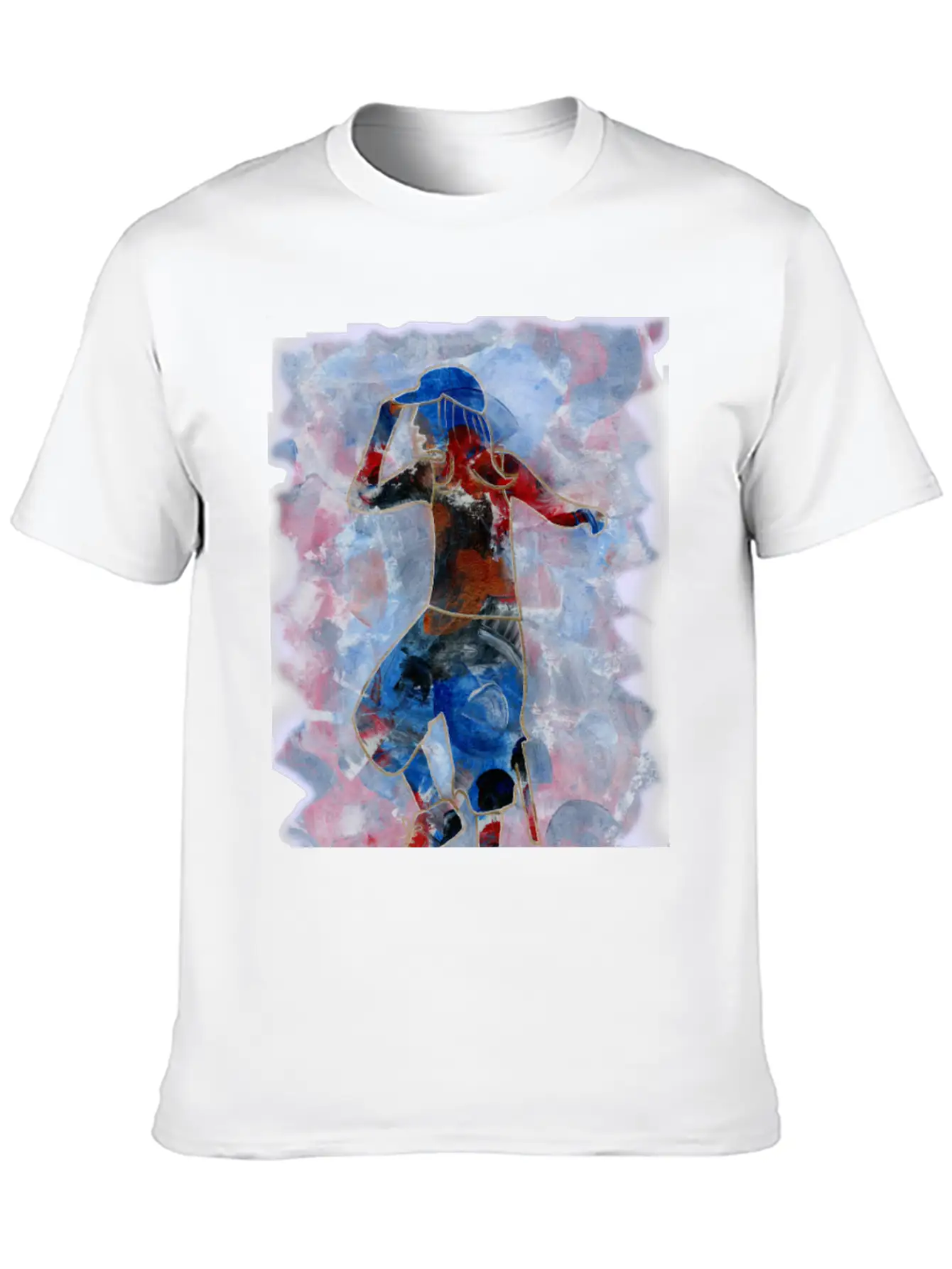 Hip Hop Dancer Unisex Casual T-Shirt – Clean Design For Daily Comfort