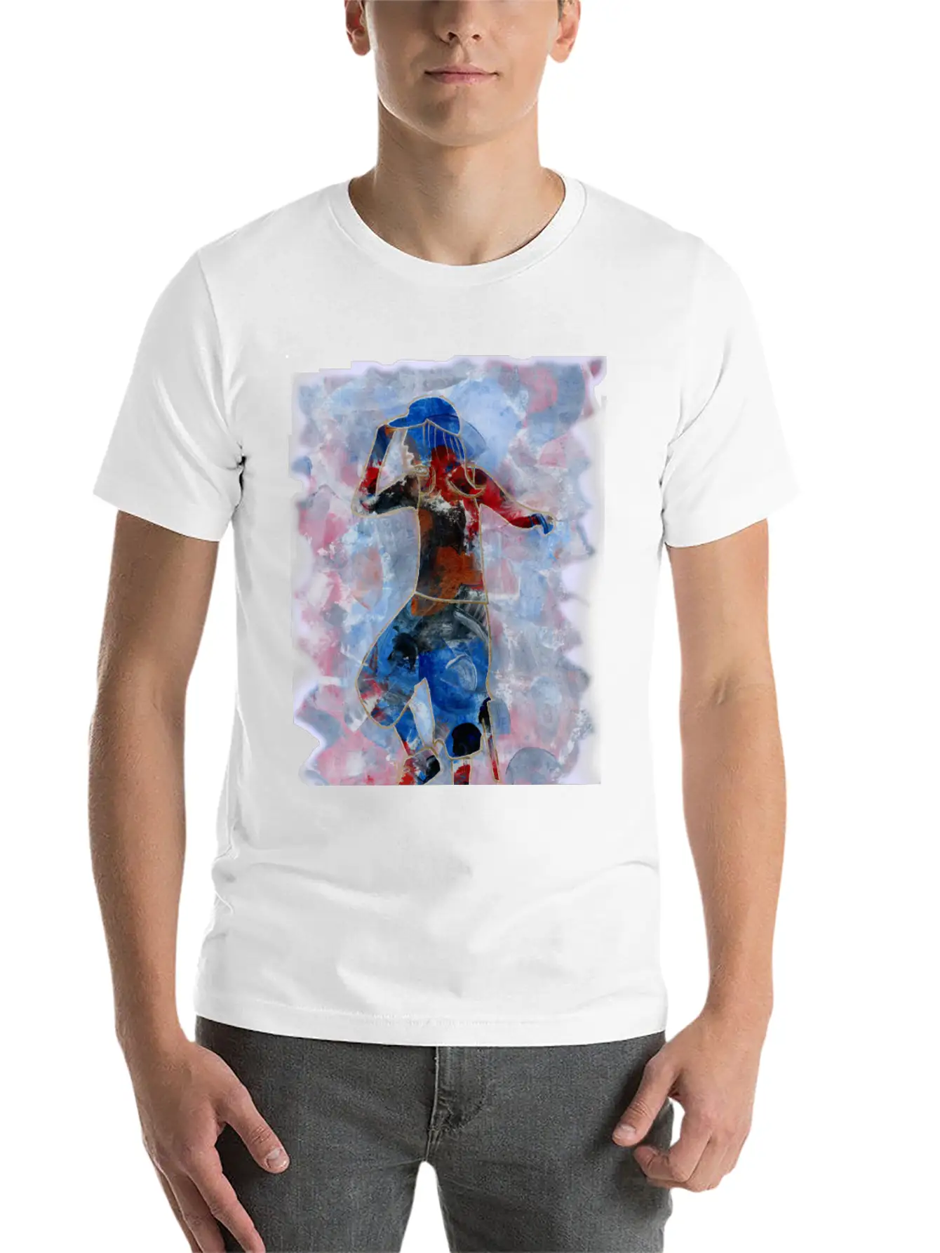 Hip Hop Dancer Unisex Casual T-Shirt – Clean Design For Daily Comfort