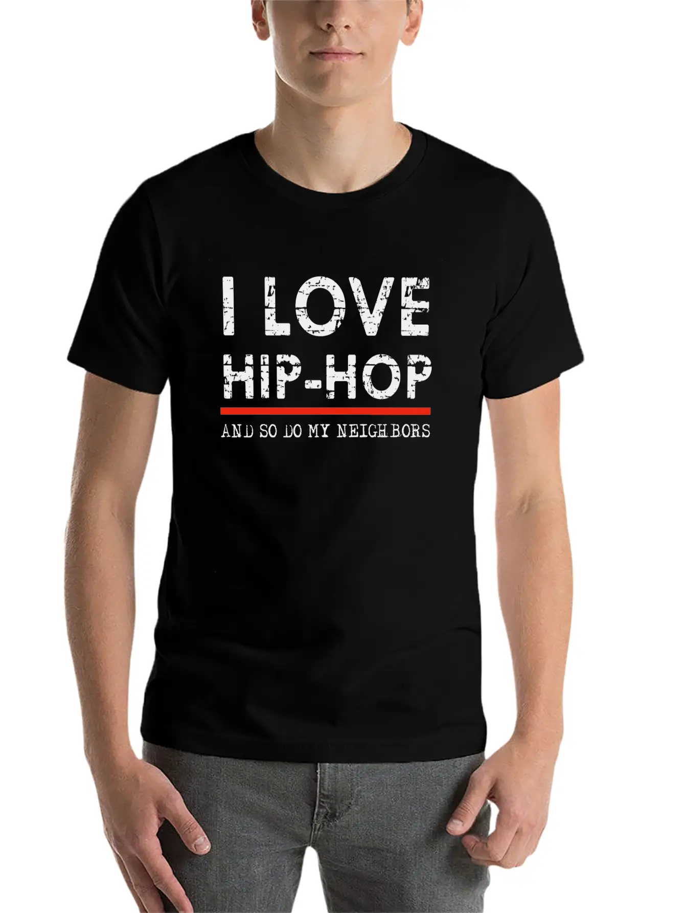 Hip Hop Designs Unisex Casual T-Shirt – Clean Design For Daily Comfort