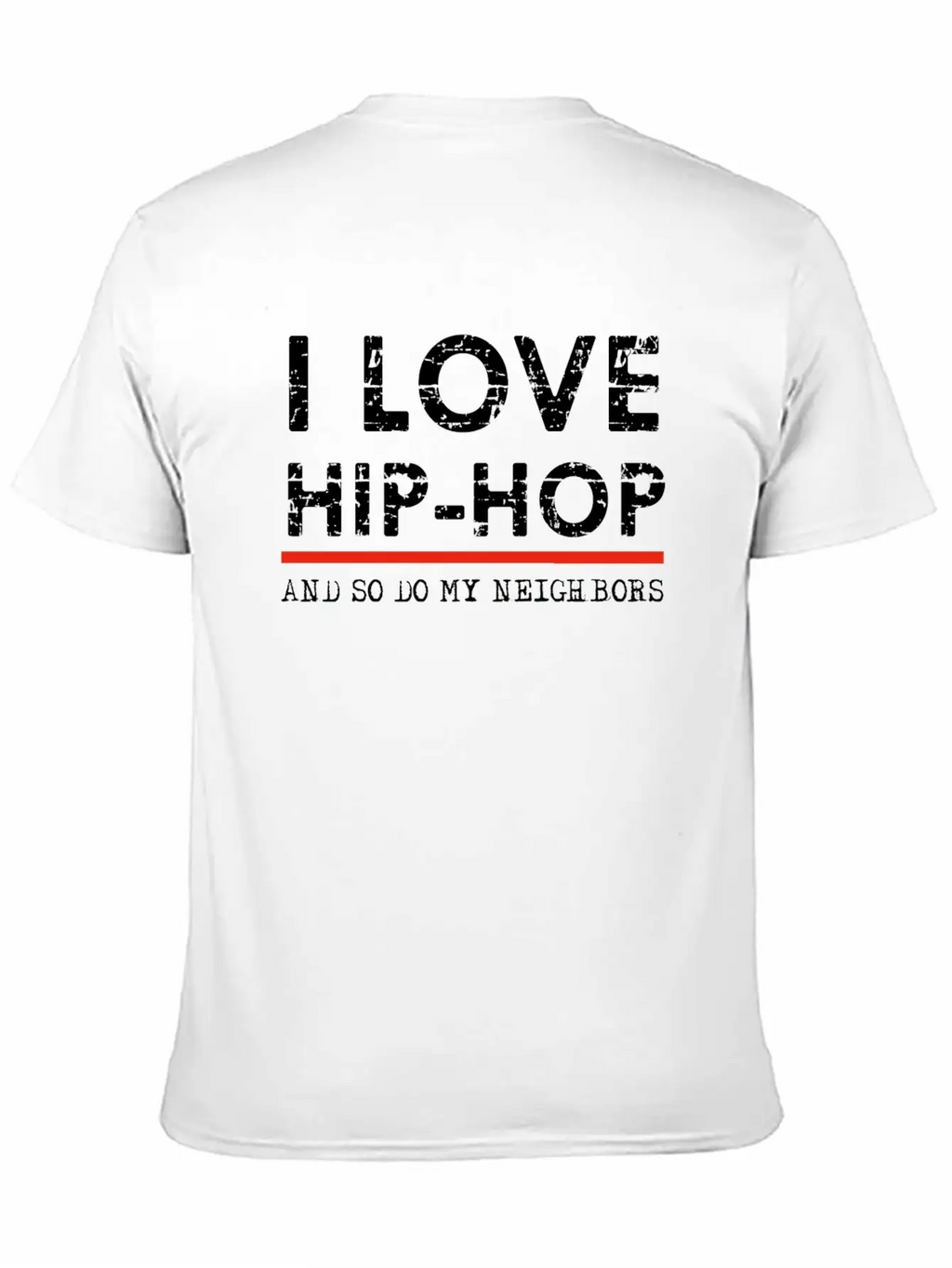 Hip Hop Designs Unisex Casual T-Shirt – Clean Design For Daily Comfort