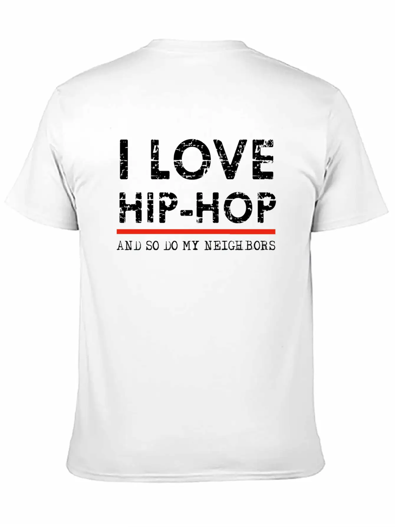 Hip Hop Designs Unisex Casual T-Shirt – Clean Design For Daily Comfort