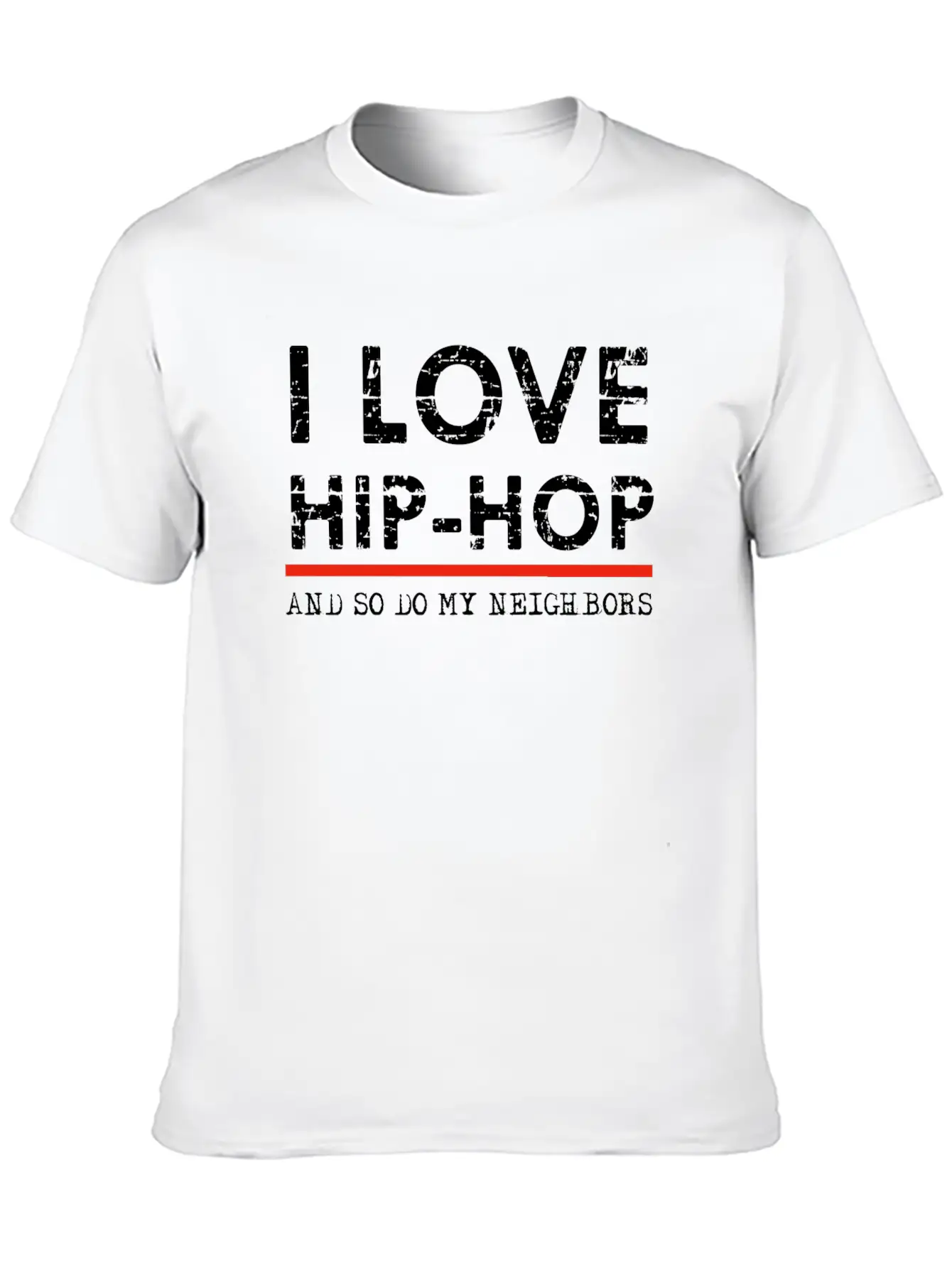 Hip Hop Designs Unisex Casual T-Shirt – Clean Design For Daily Comfort