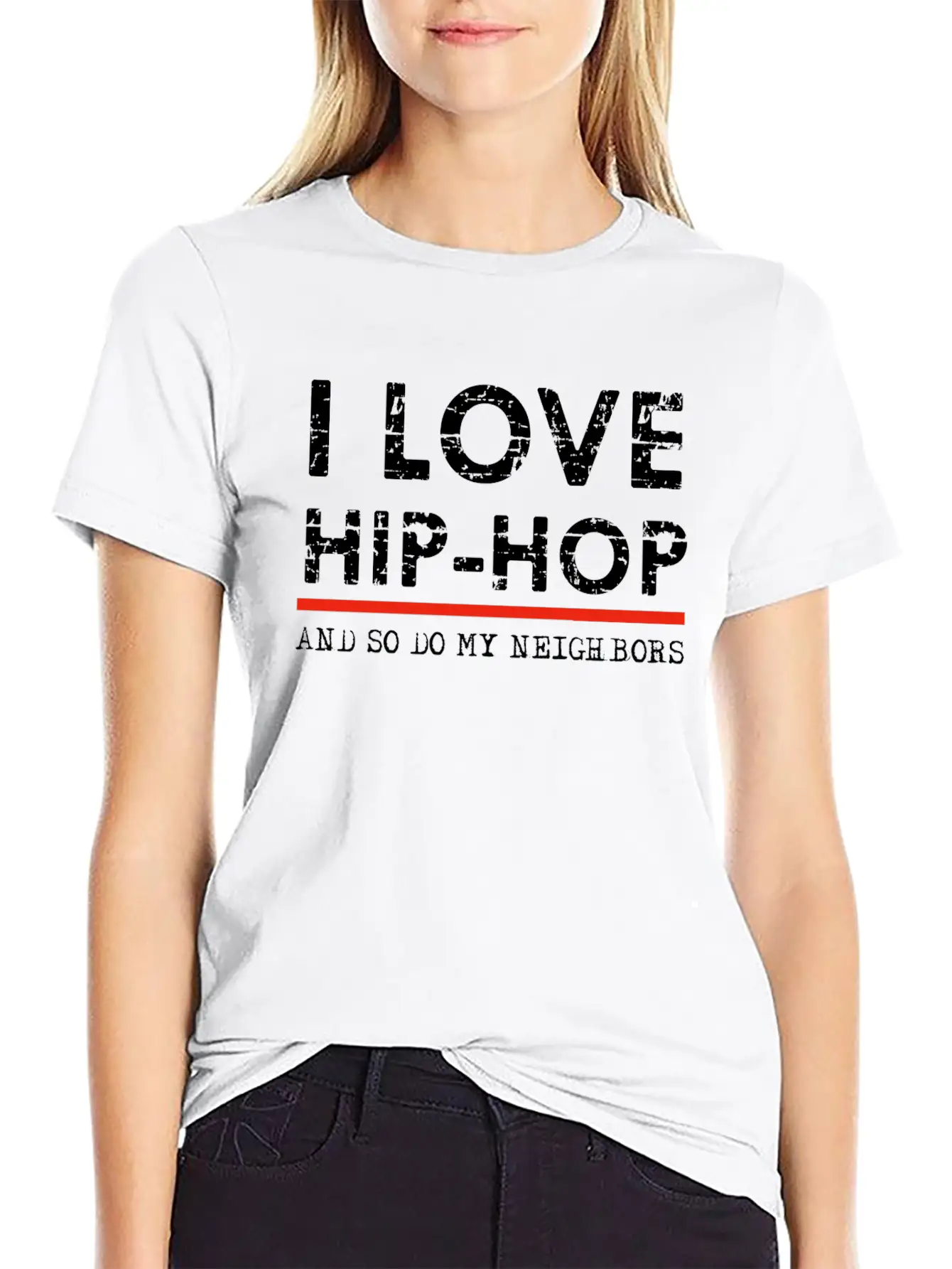 Hip Hop Designs Unisex Casual T-Shirt – Clean Design For Daily Comfort