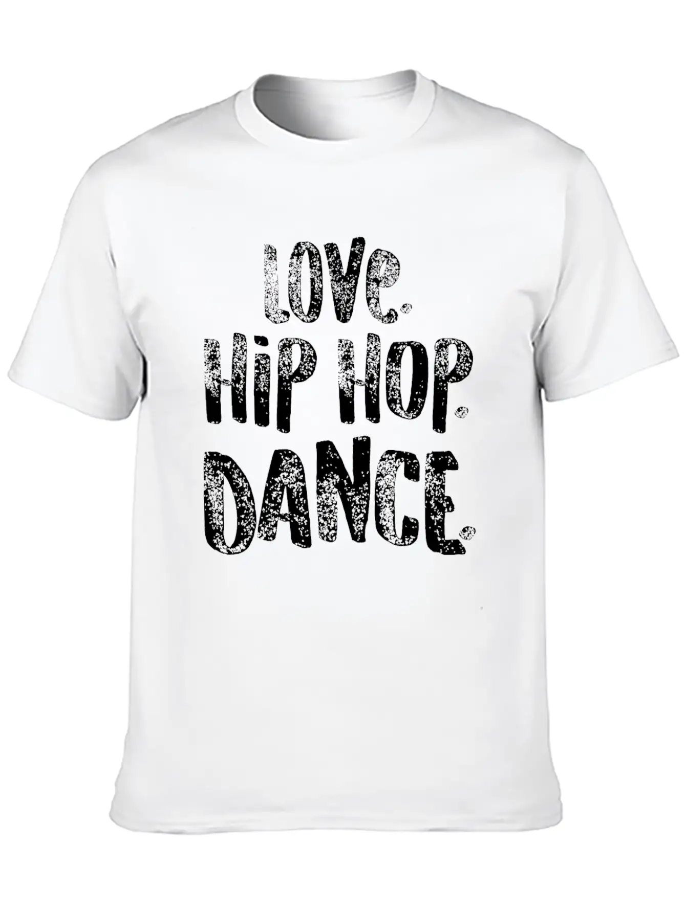 Hip Hop Love Dance White Dancers Gift Light Unisex Casual T-Shirt – Clean Design For Daily Comfort