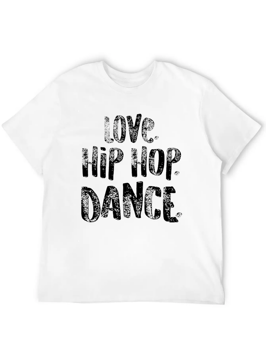 Hip Hop Love Dance White Dancers Gift Light Unisex Casual T-Shirt – Clean Design For Daily Comfort