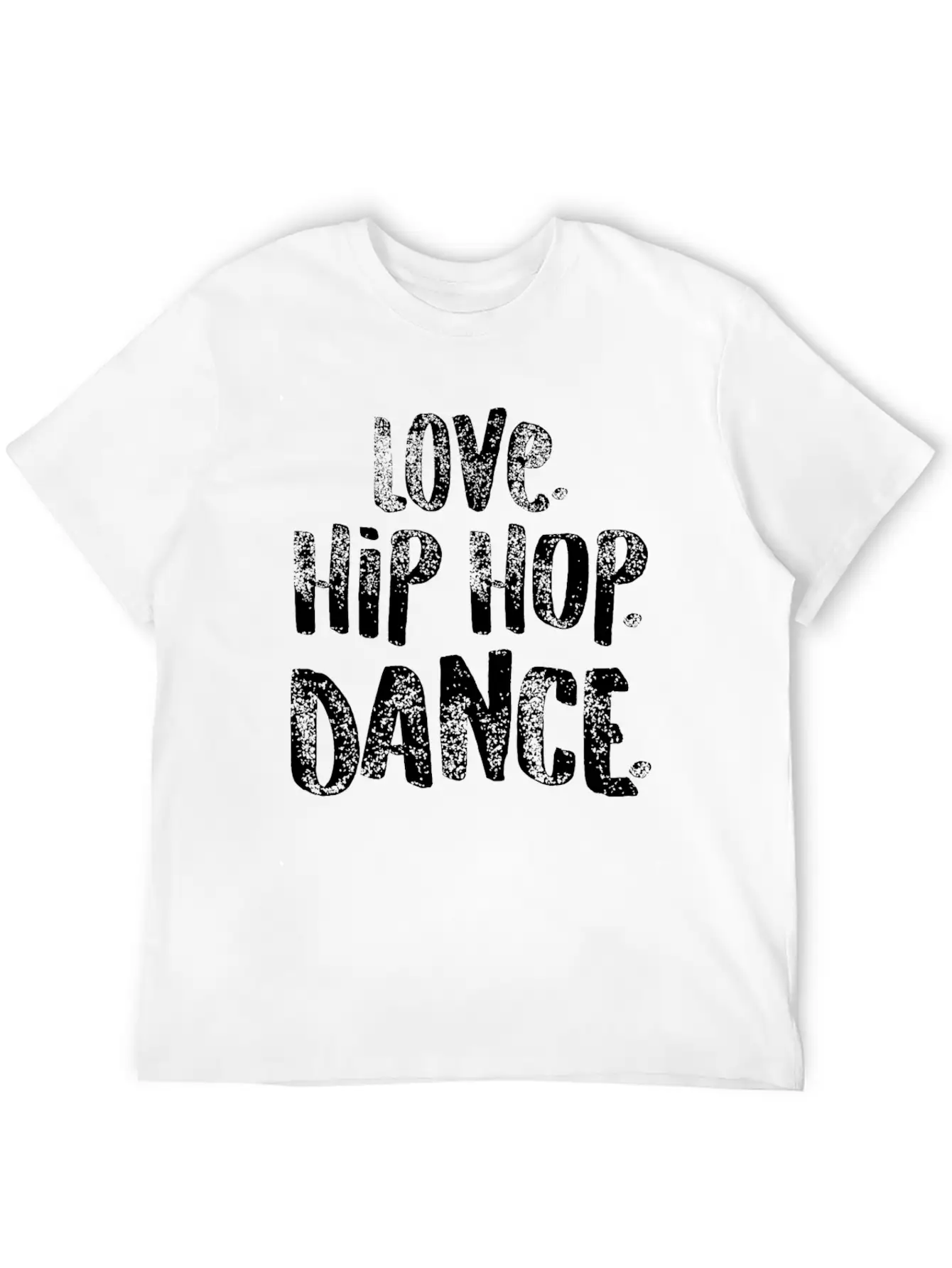 Hip Hop Love Dance White Dancers Gift Light Unisex Casual T-Shirt – Clean Design For Daily Comfort