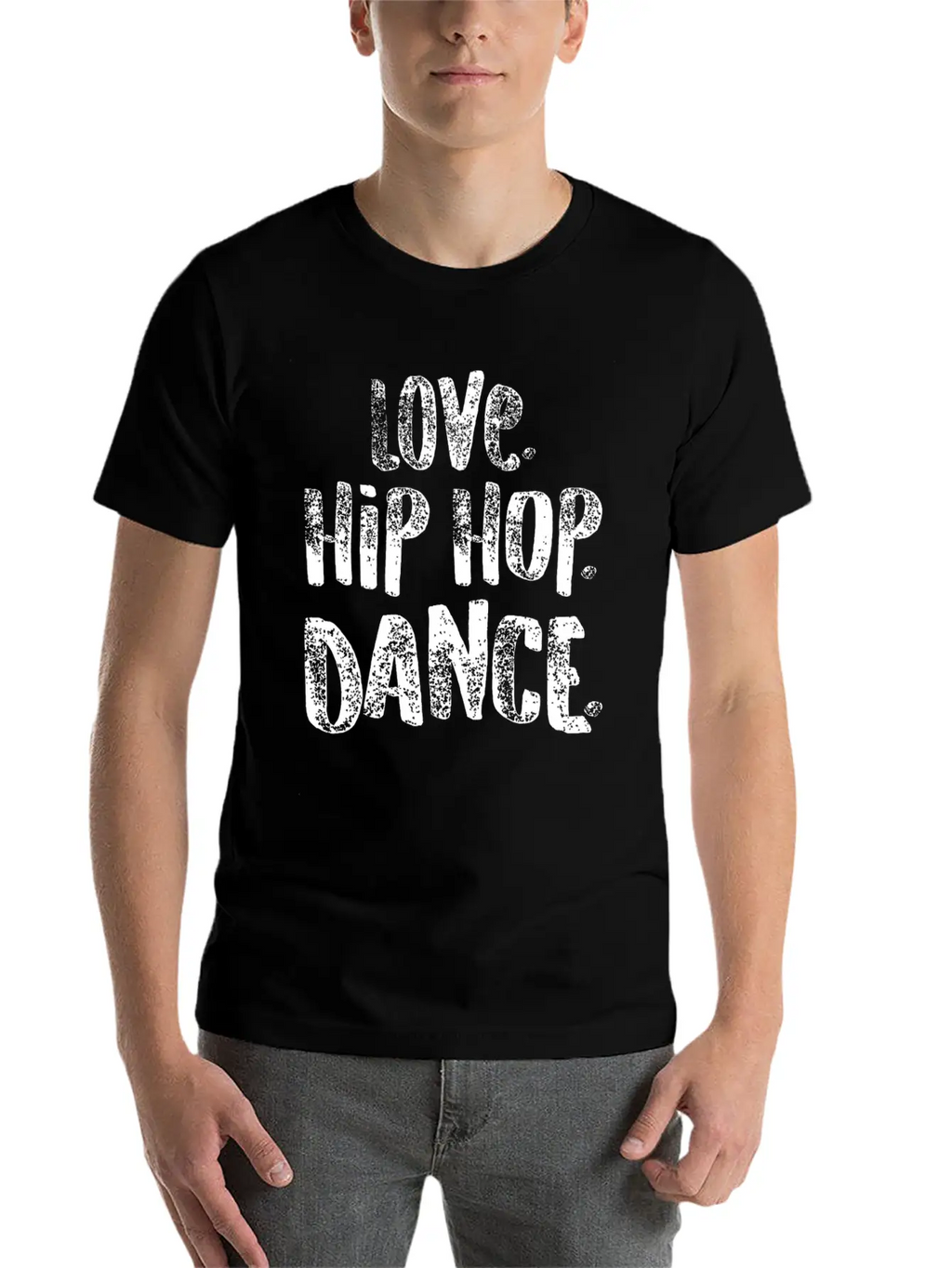 Hip Hop Love Dance White Dancers Gift Light Unisex Casual T-Shirt – Clean Design For Daily Comfort