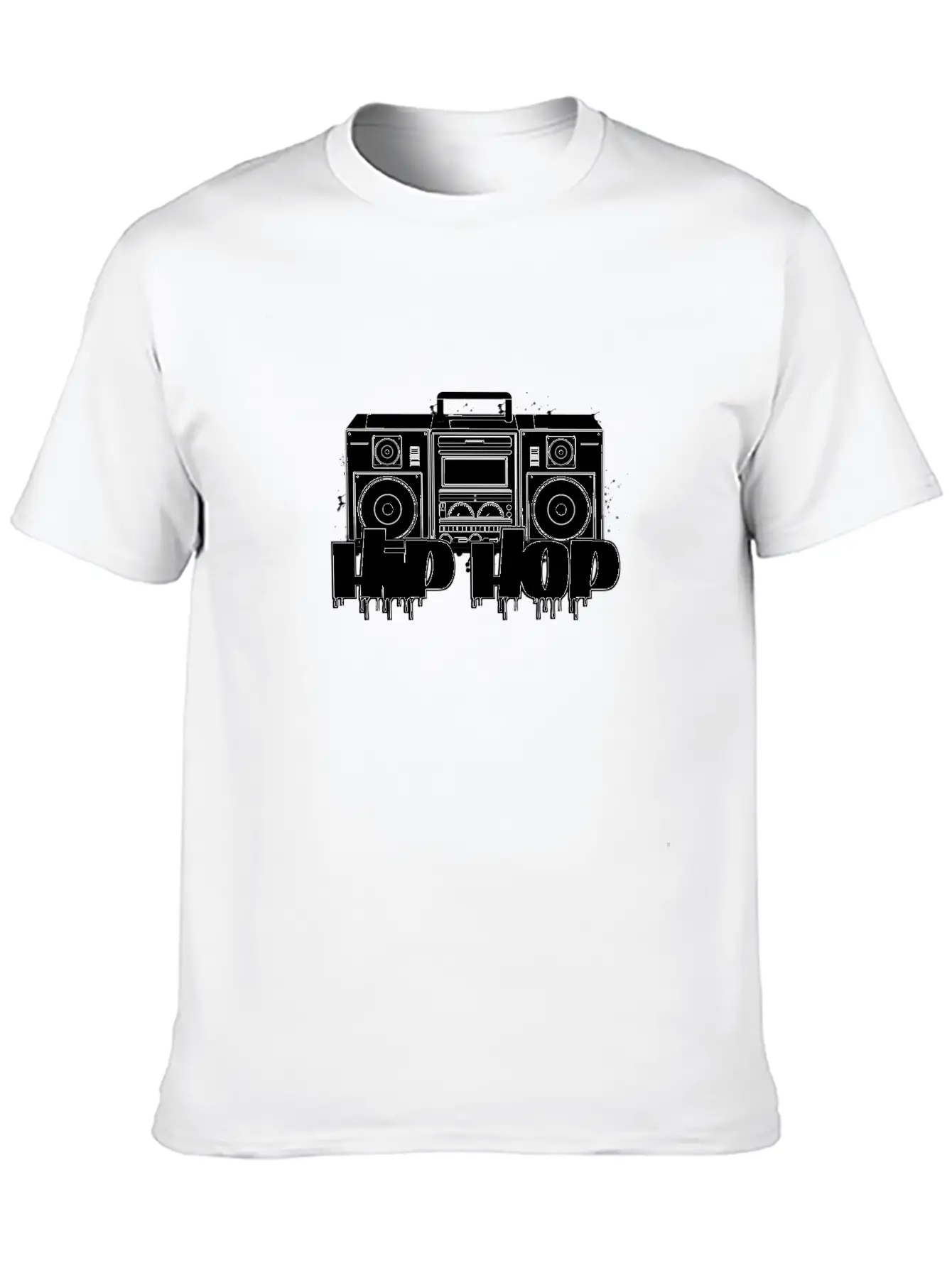 Hip Hop Unisex Casual T-Shirt – Clean Design For Daily Comfort