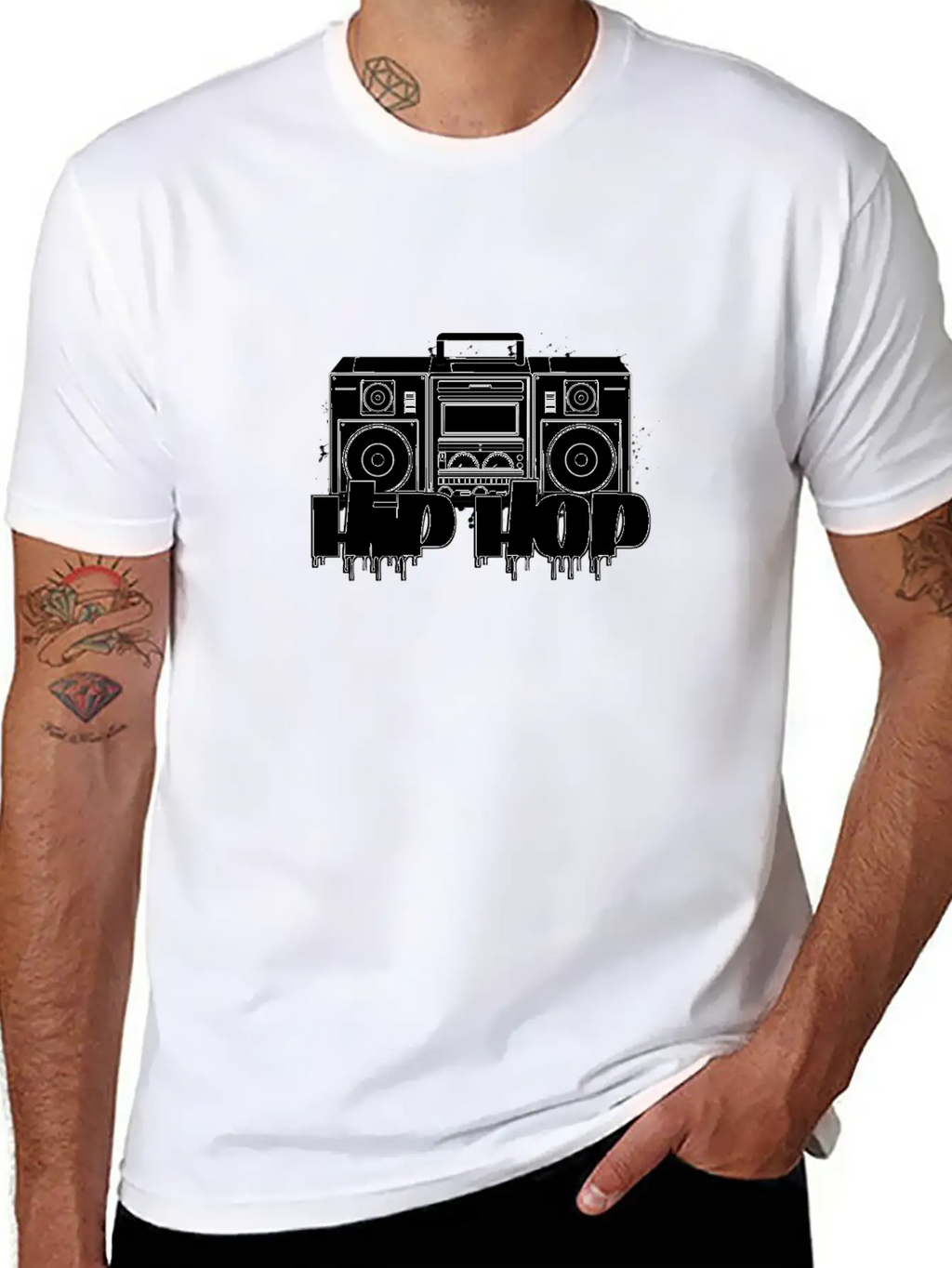 Hip Hop Unisex Casual T-Shirt – Clean Design For Daily Comfort