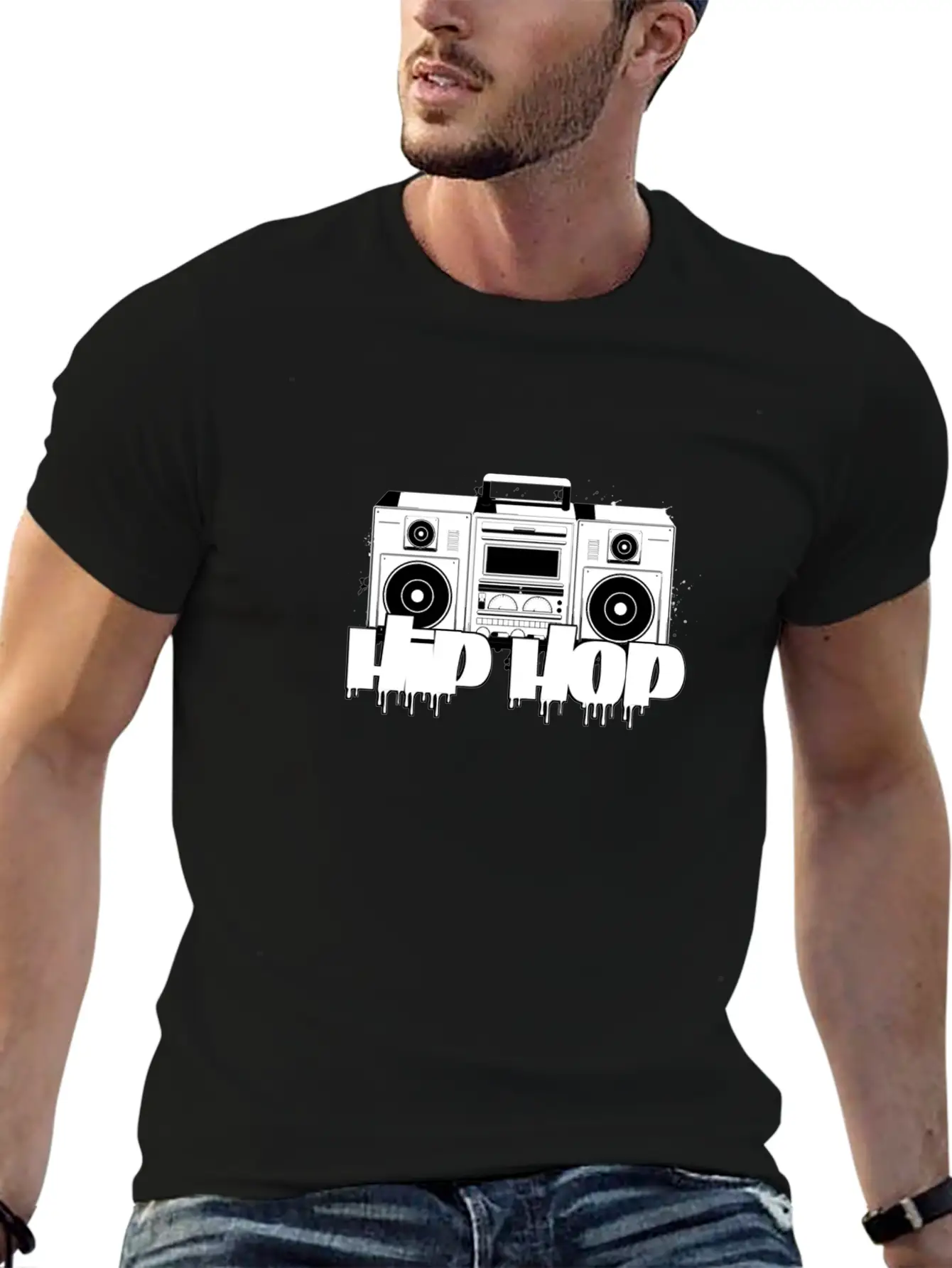 Hip Hop Unisex Casual T-Shirt – Clean Design For Daily Comfort