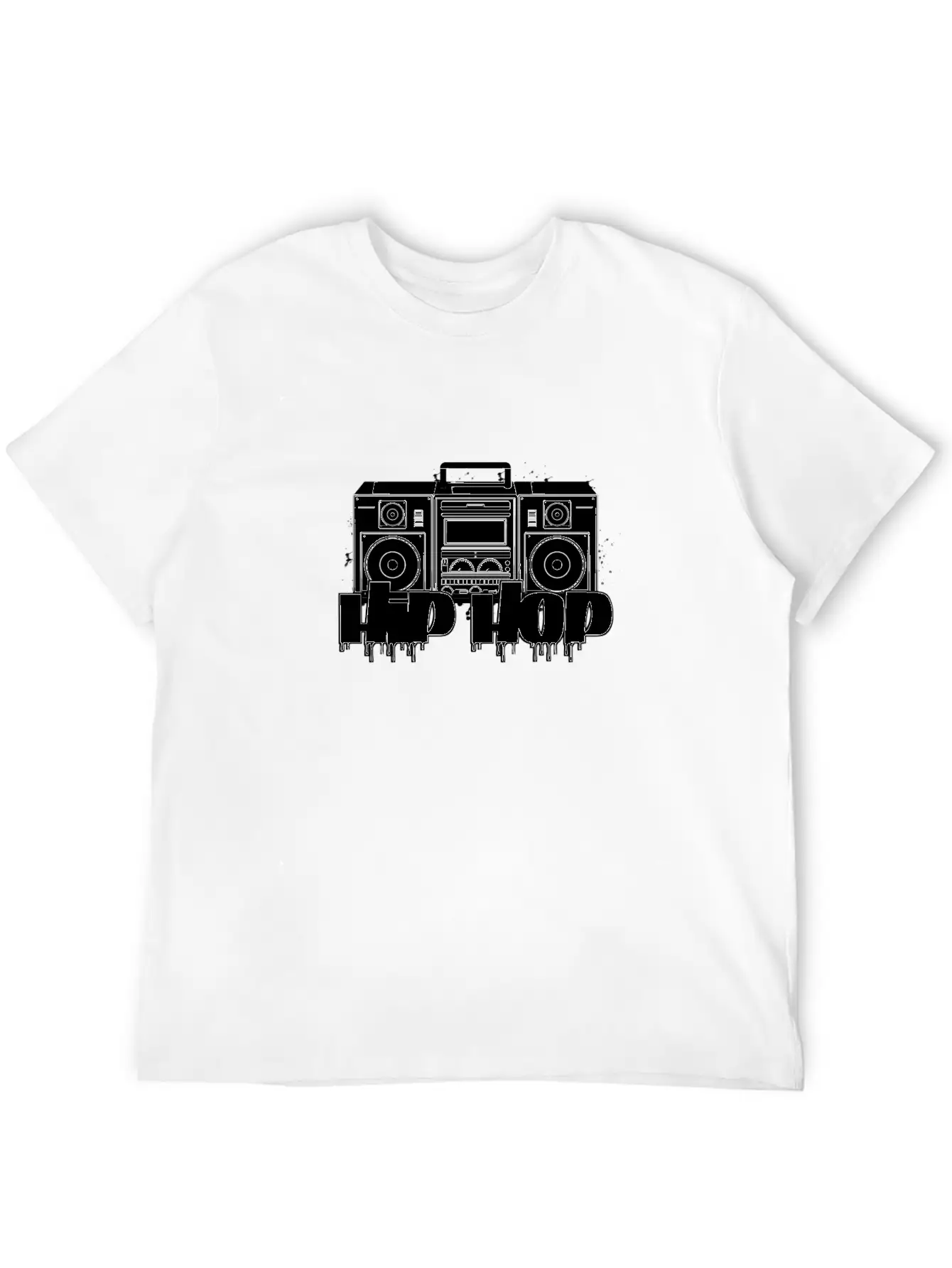 Hip Hop Unisex Casual T-Shirt – Clean Design For Daily Comfort