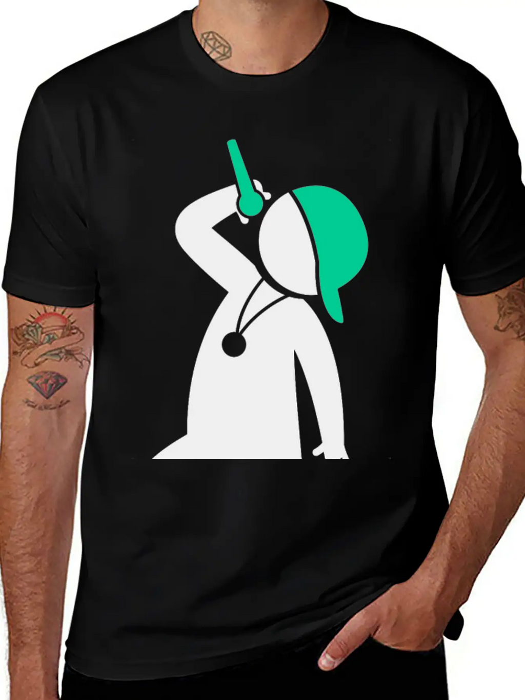Hiphop Rapper Breathable Soft Cotton T-Shirt – Timeless Casual Look