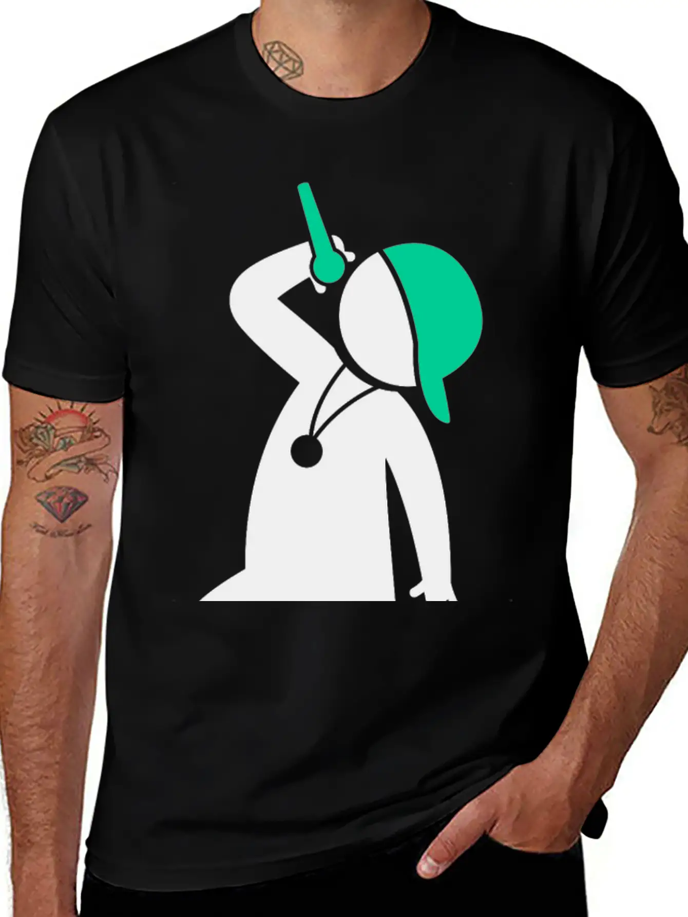 Hiphop Rapper Breathable Soft Cotton T-Shirt – Timeless Casual Look