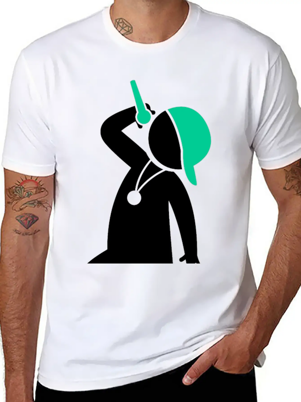 Hiphop Rapper Breathable Soft Cotton T-Shirt – Timeless Casual Look