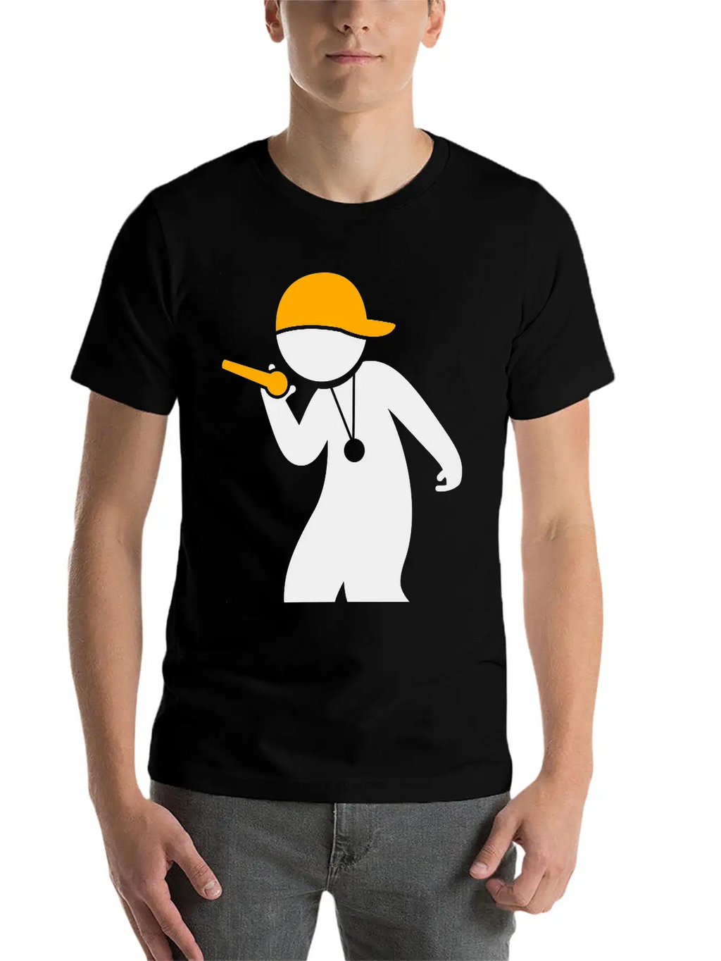 Hiphop Rapper Casual Graphic T-Shirt – Simple And Comfortable Daily Wear
