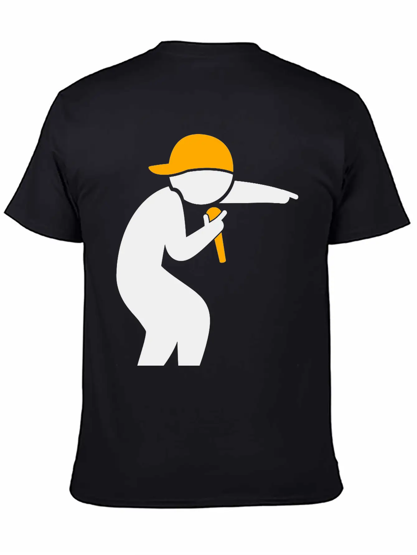 Hiphop Rapper Unisex Casual T-Shirt – Clean Design For Daily Comfort