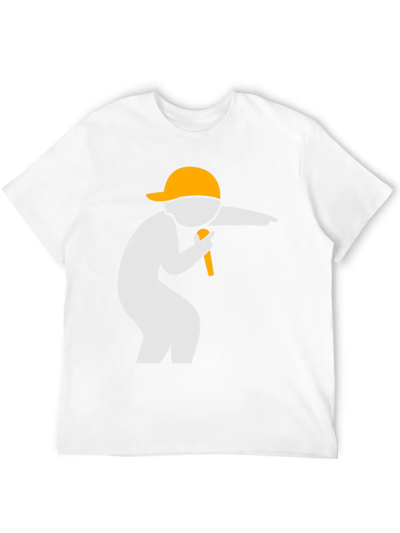 Hiphop Rapper Unisex Casual T-Shirt – Clean Design For Daily Comfort