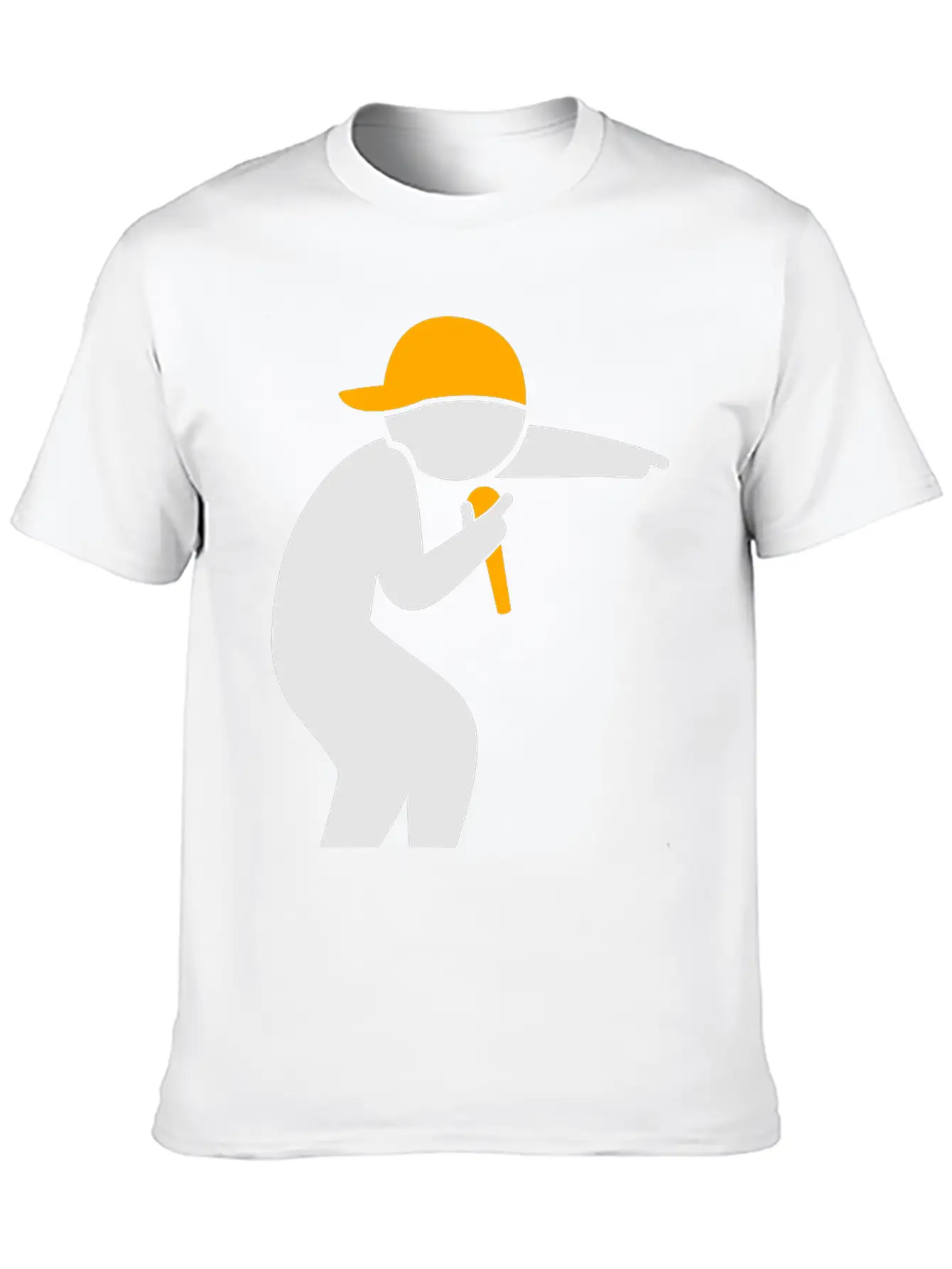 Hiphop Rapper Unisex Casual T-Shirt – Clean Design For Daily Comfort